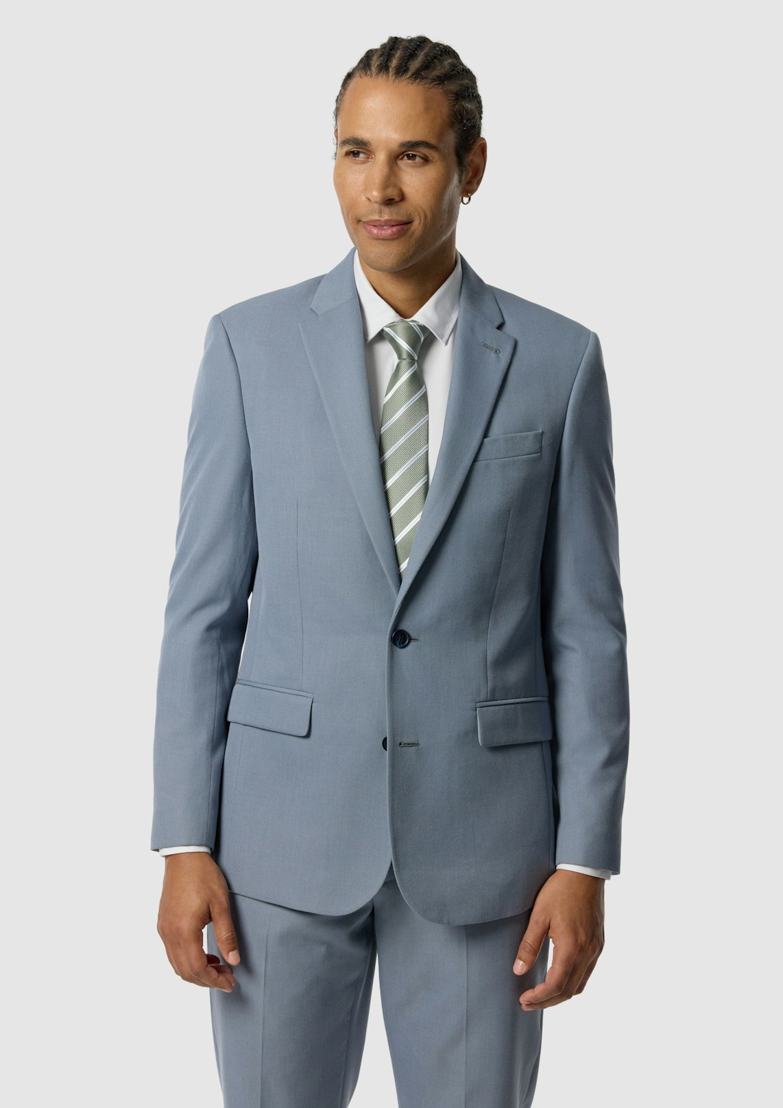 Elm Classic Textured Stretch Suit Jacket