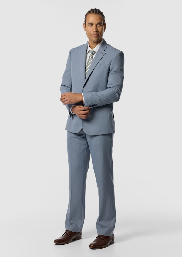 Blue Elm Classic Textured Stretch Suit Jacket