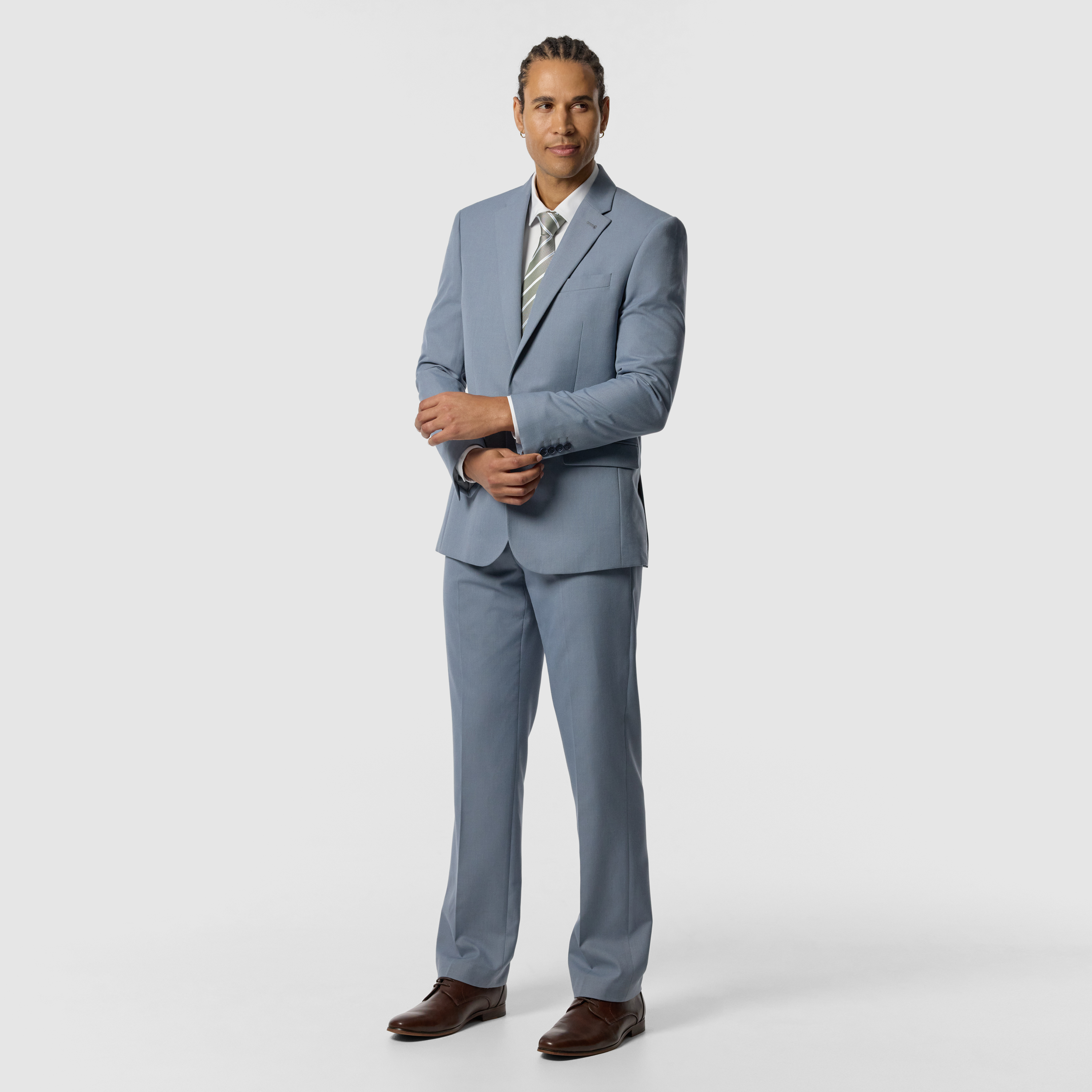  Blue Elm Classic Textured Stretch Suit