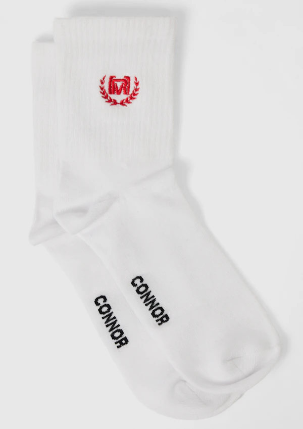 Racing Embroidered Sock