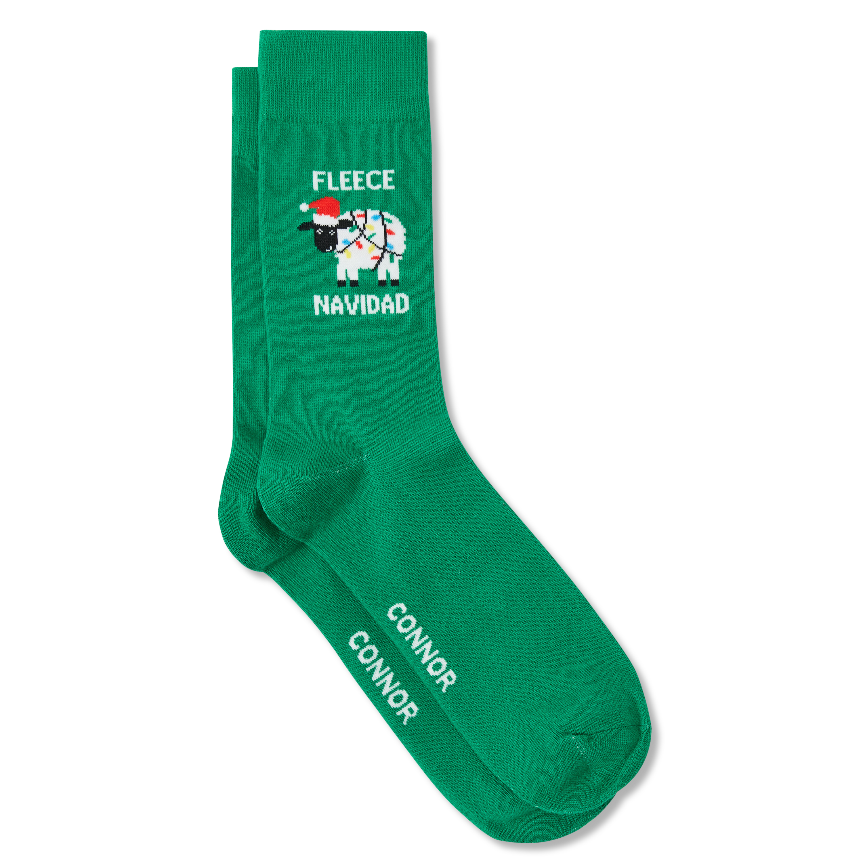 Fleece Navidad Xmas Sock