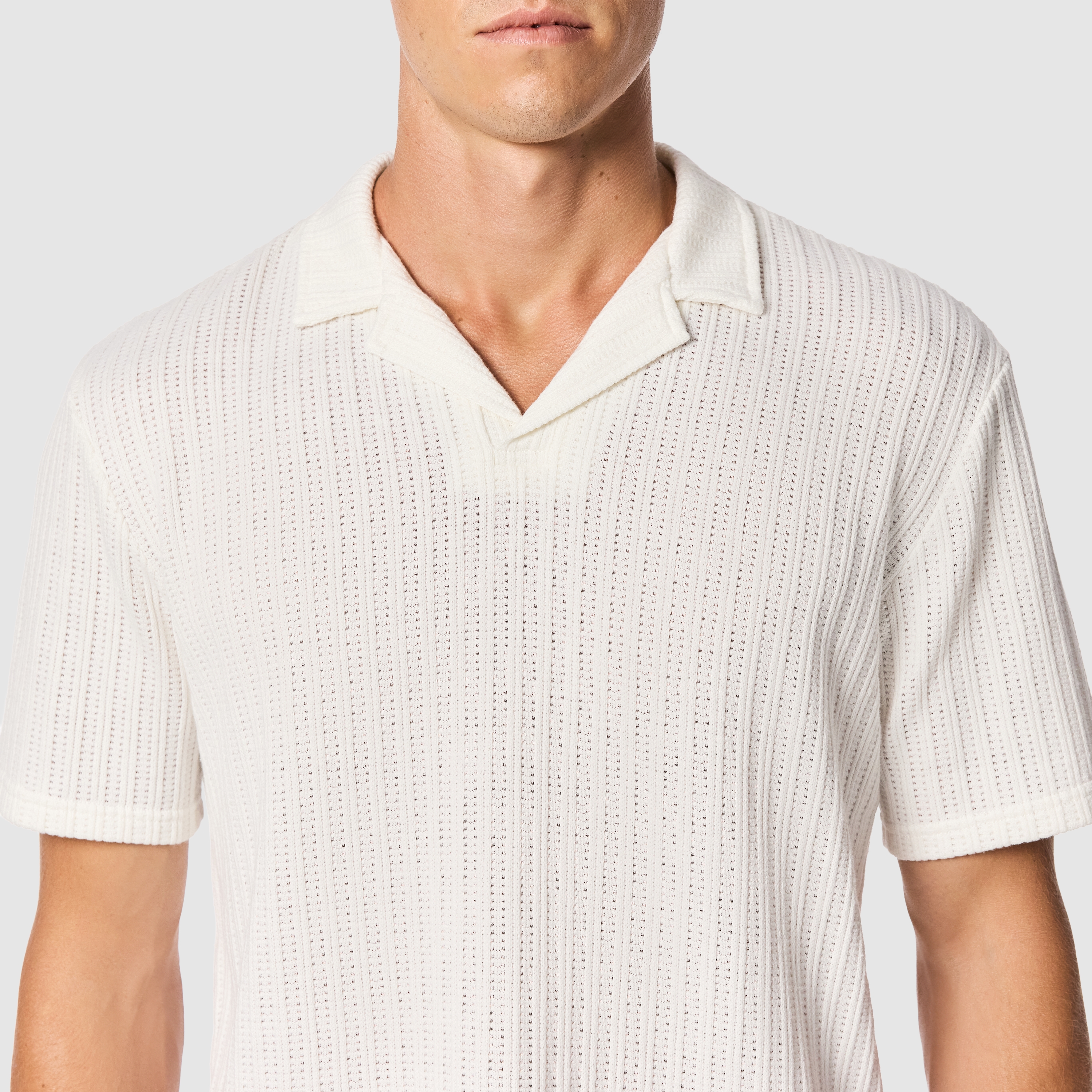 Ecru Bondi Relaxed Smart Polo