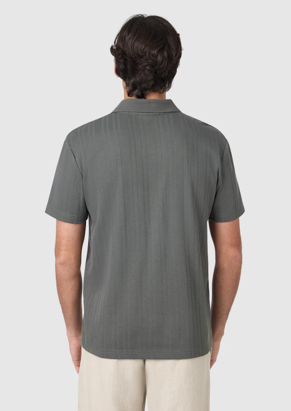 Green Basil Classic Smart Knit Polo