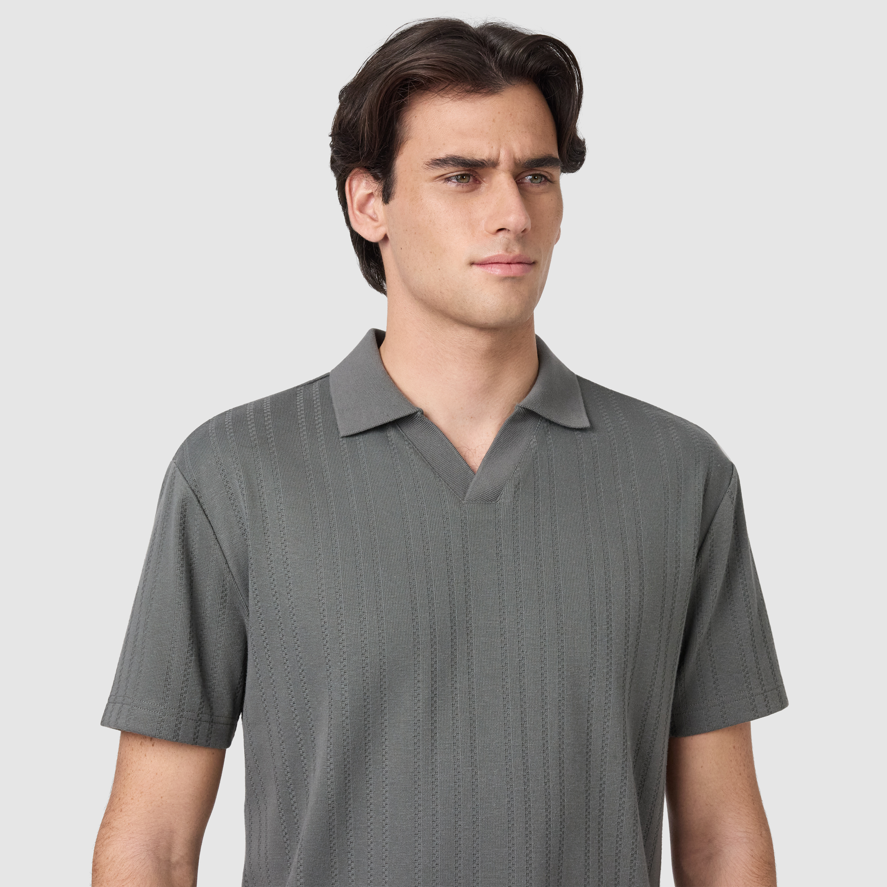 Green Basil Classic Smart Knit Polo