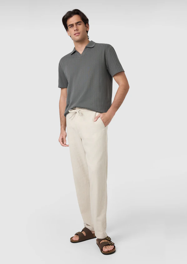 Green Basil Classic Smart Knit Polo