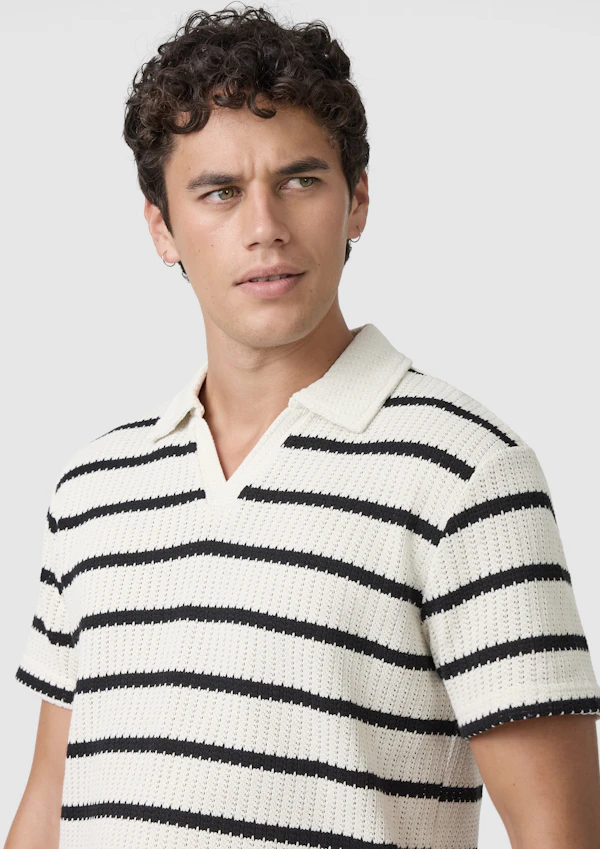 Remy Relaxed Knit Polo