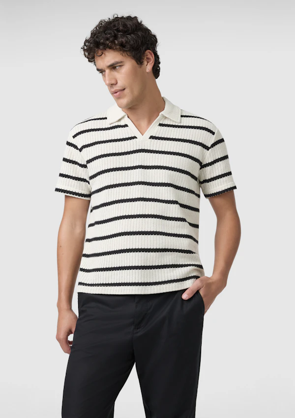 Remy Relaxed Knit Polo