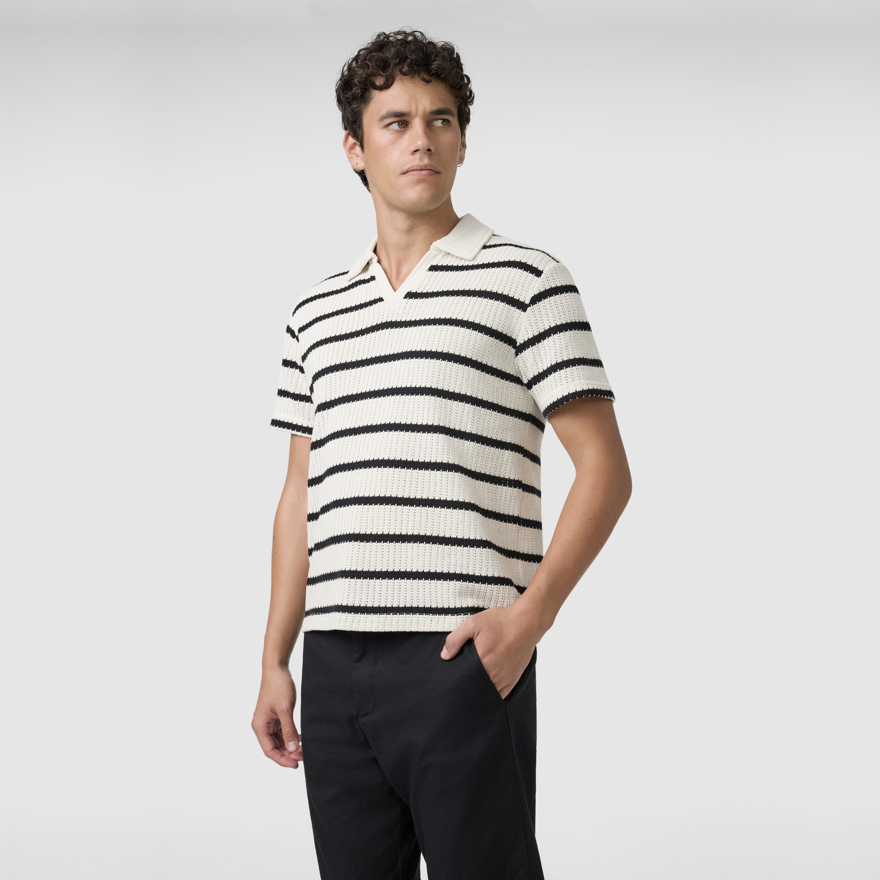 Remy Relaxed Knit Polo