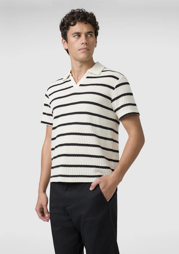 Remy Relaxed Knit Polo