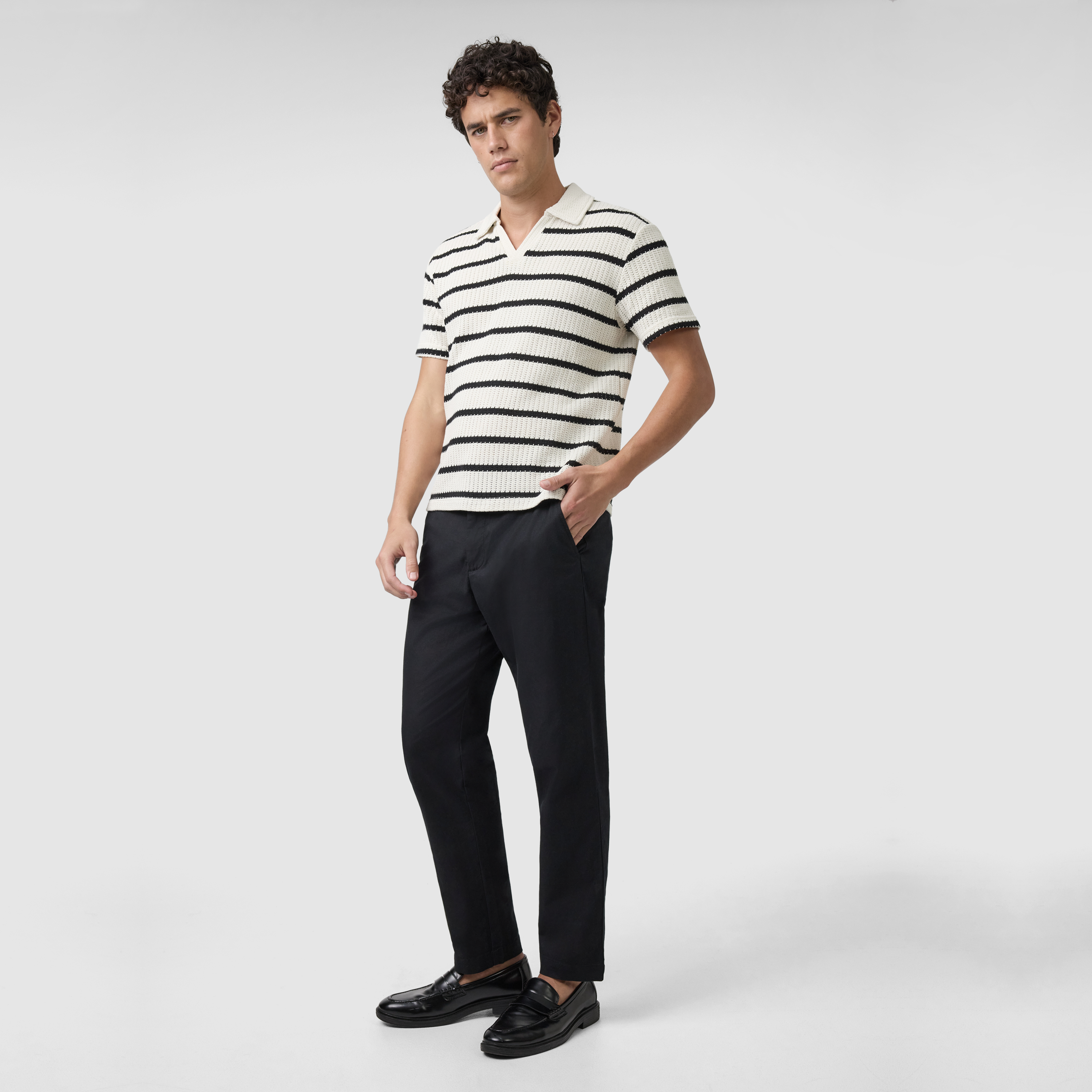 Remy Relaxed Knit Polo