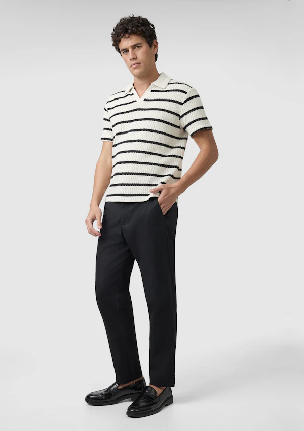 Remy Relaxed Knit Polo