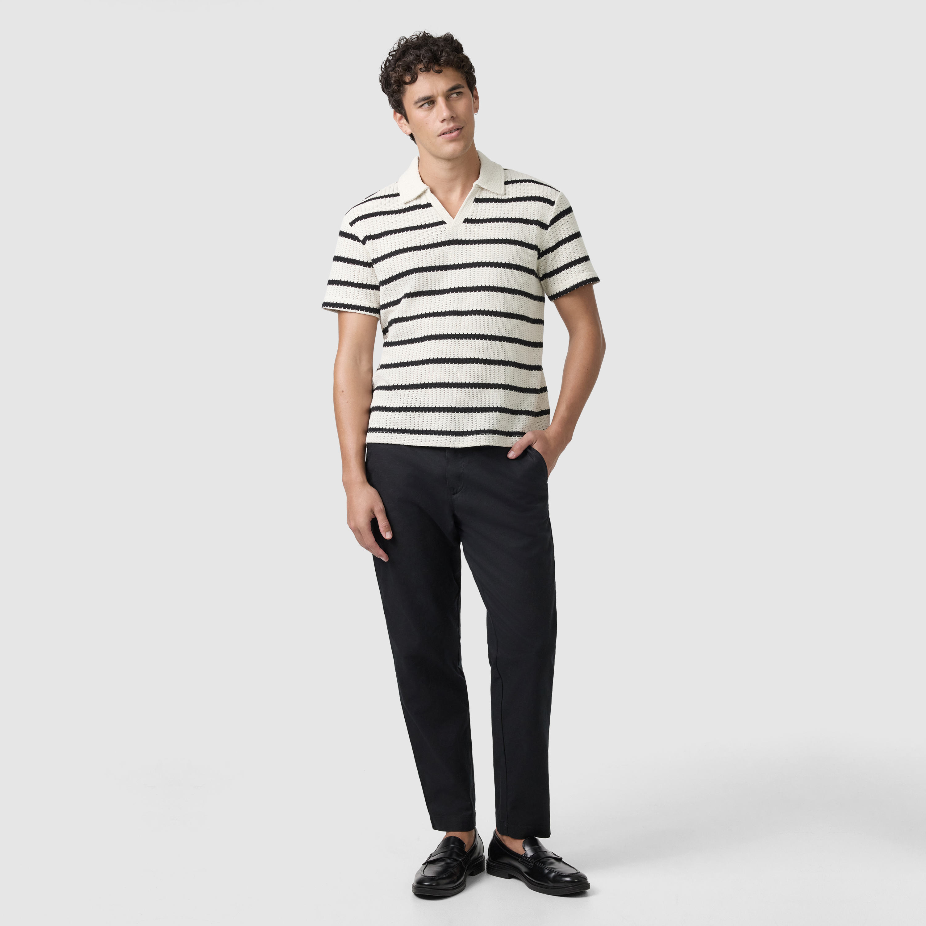 Remy Relaxed Knit Polo