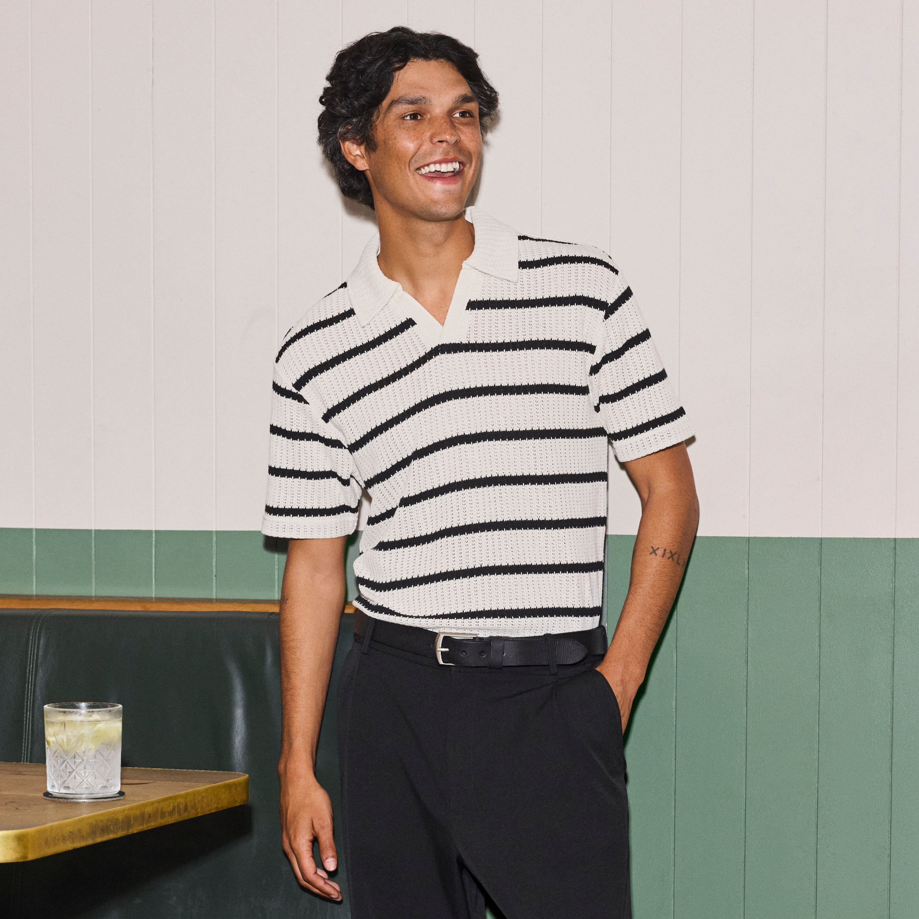 Remy Relaxed Knit Polo