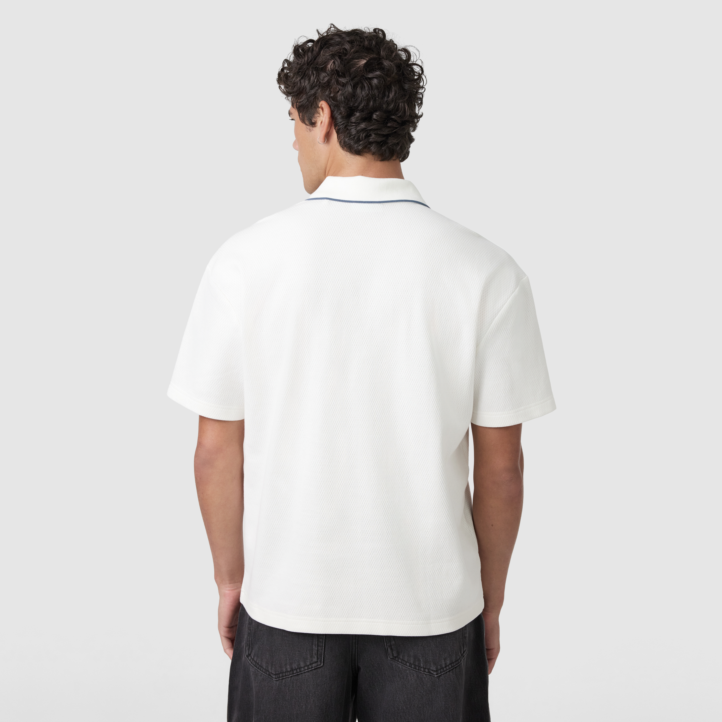 Stone Glenroy Classic Quarter Zip Smart Polo