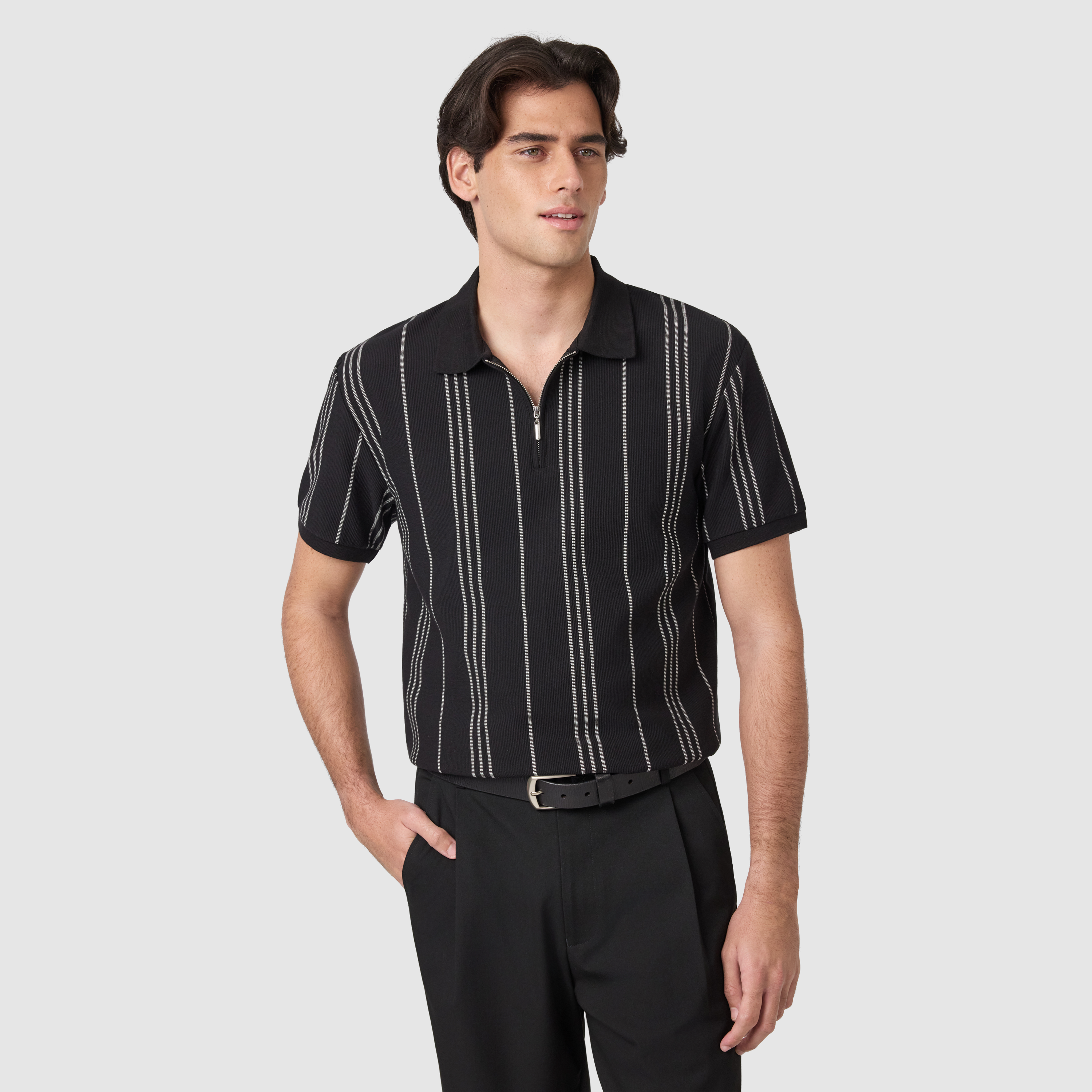 Branson Classic Quarter Zip Smart Polo