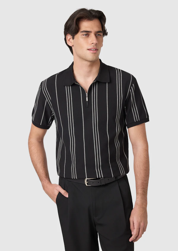 Branson Classic Quarter Zip Smart Polo