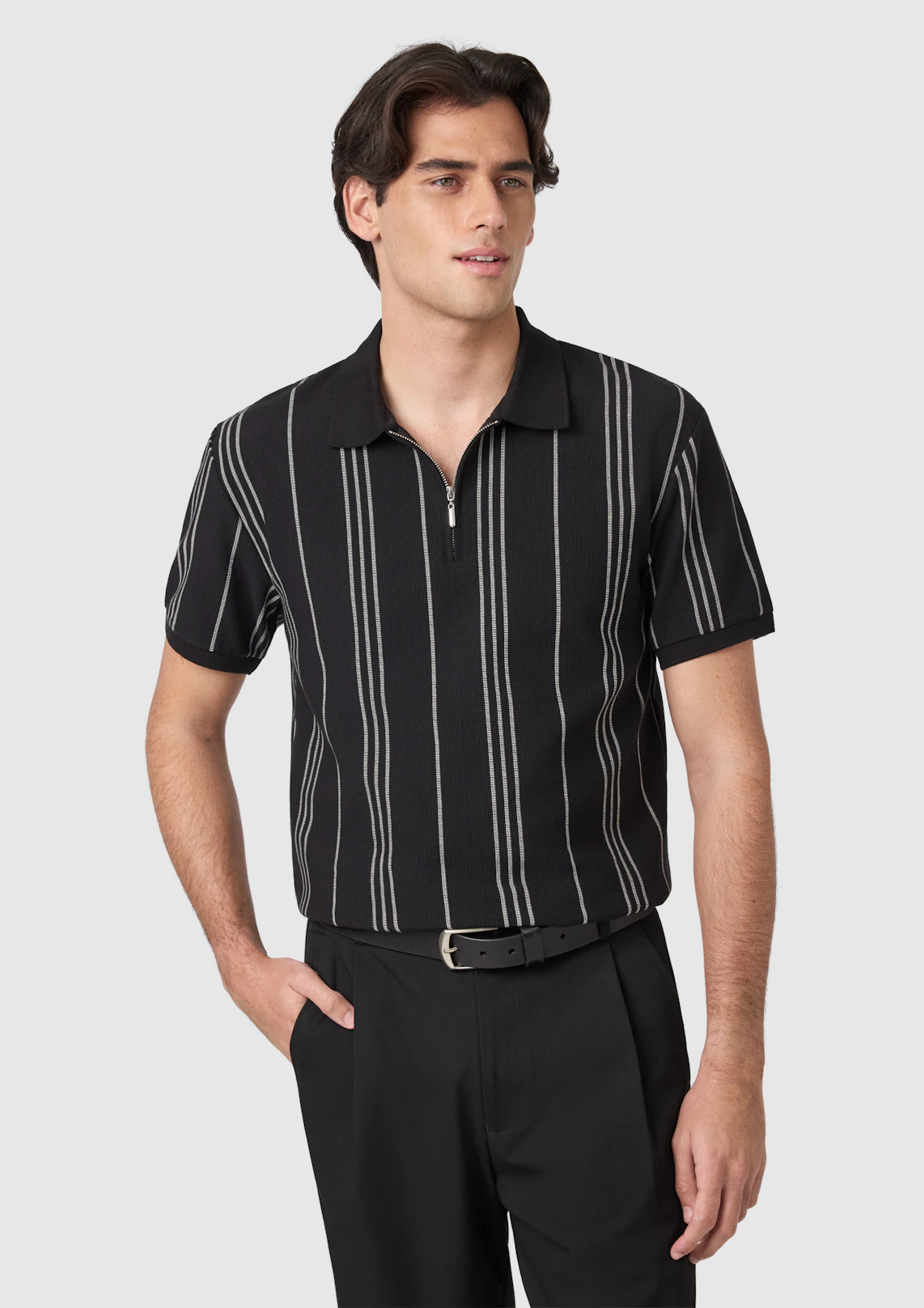 Branson Classic Quarter Zip Smart Polo