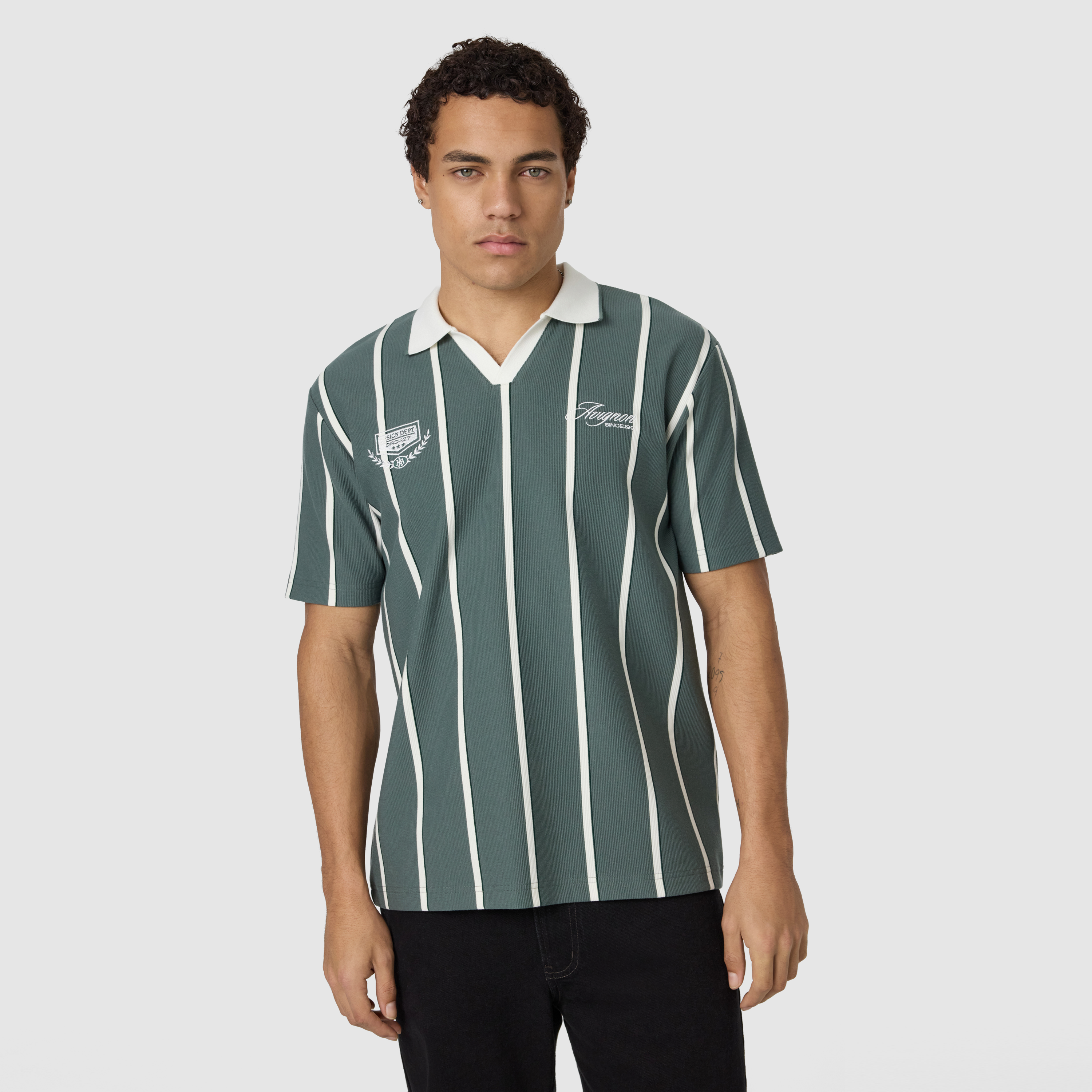 Avignon Relaxed Stripe Polo