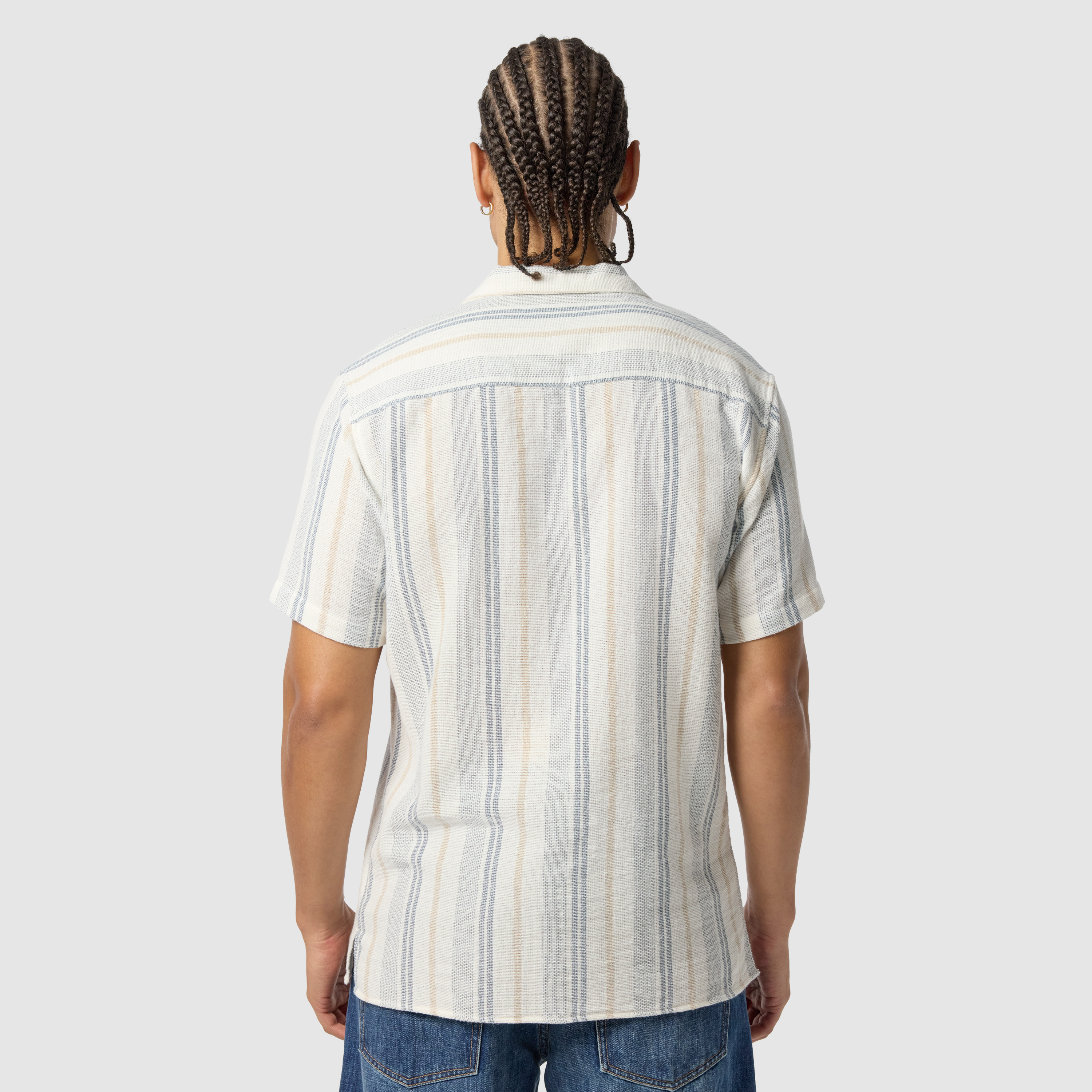 Blue Ryde Stripe Short Sleeve Shirt
