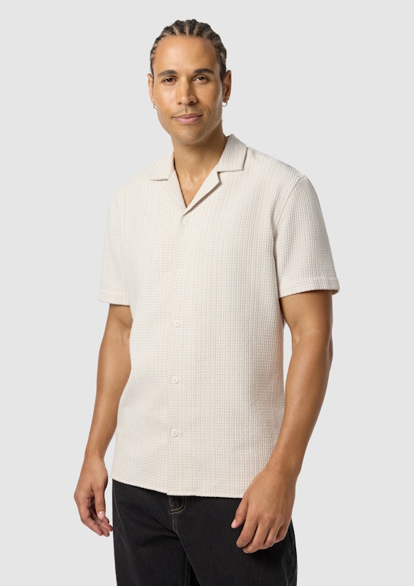 Spencer Textured Short Sleeve Shirt