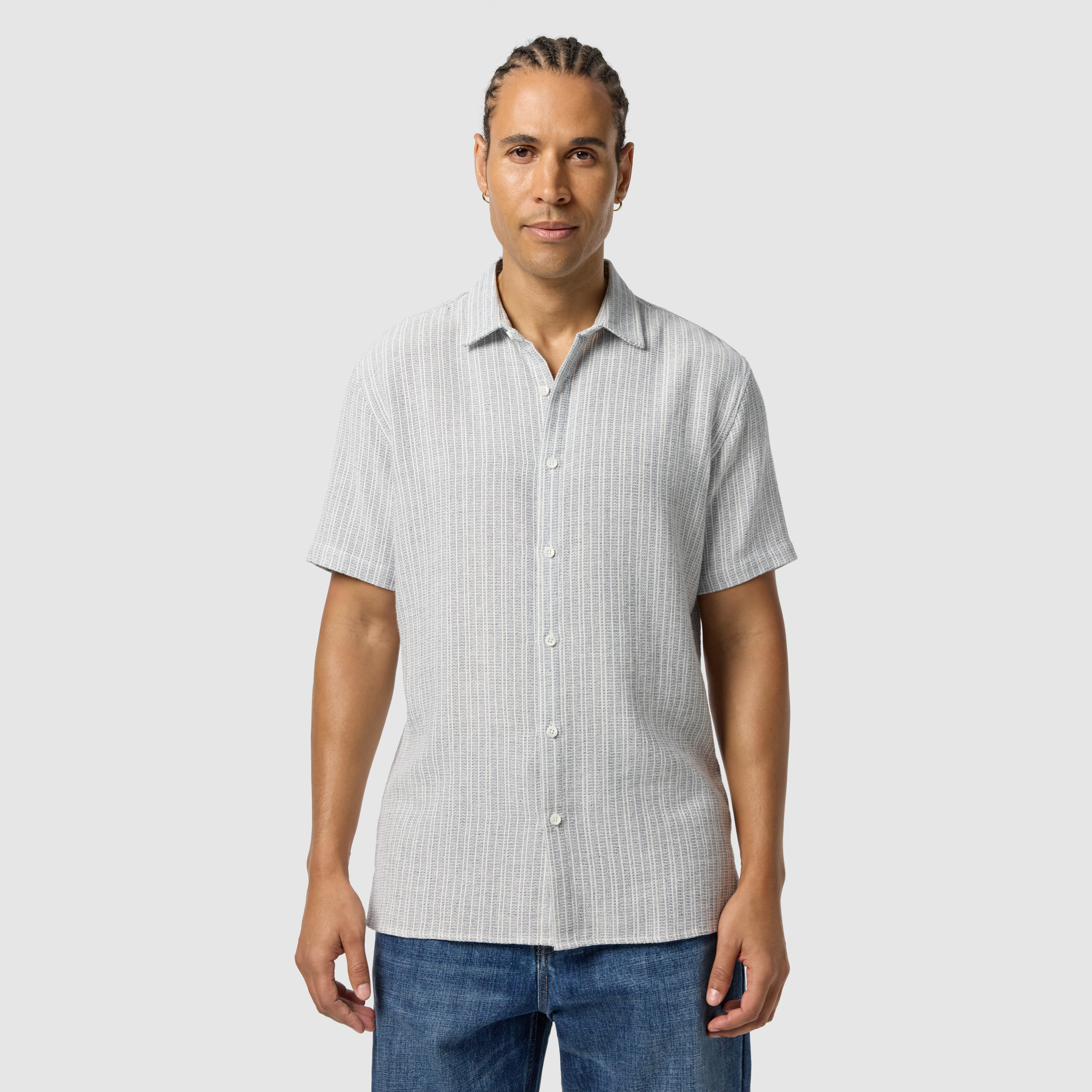 Hoddle Textured Short Sleeve Shirt