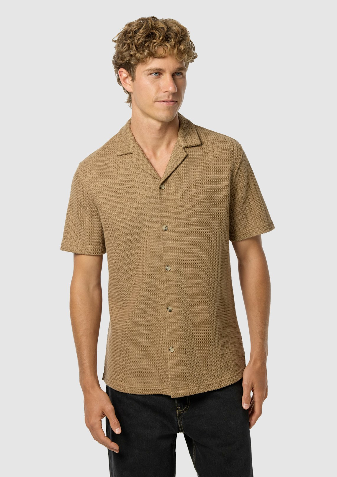 Punt Textured Short Sleeve Shirt