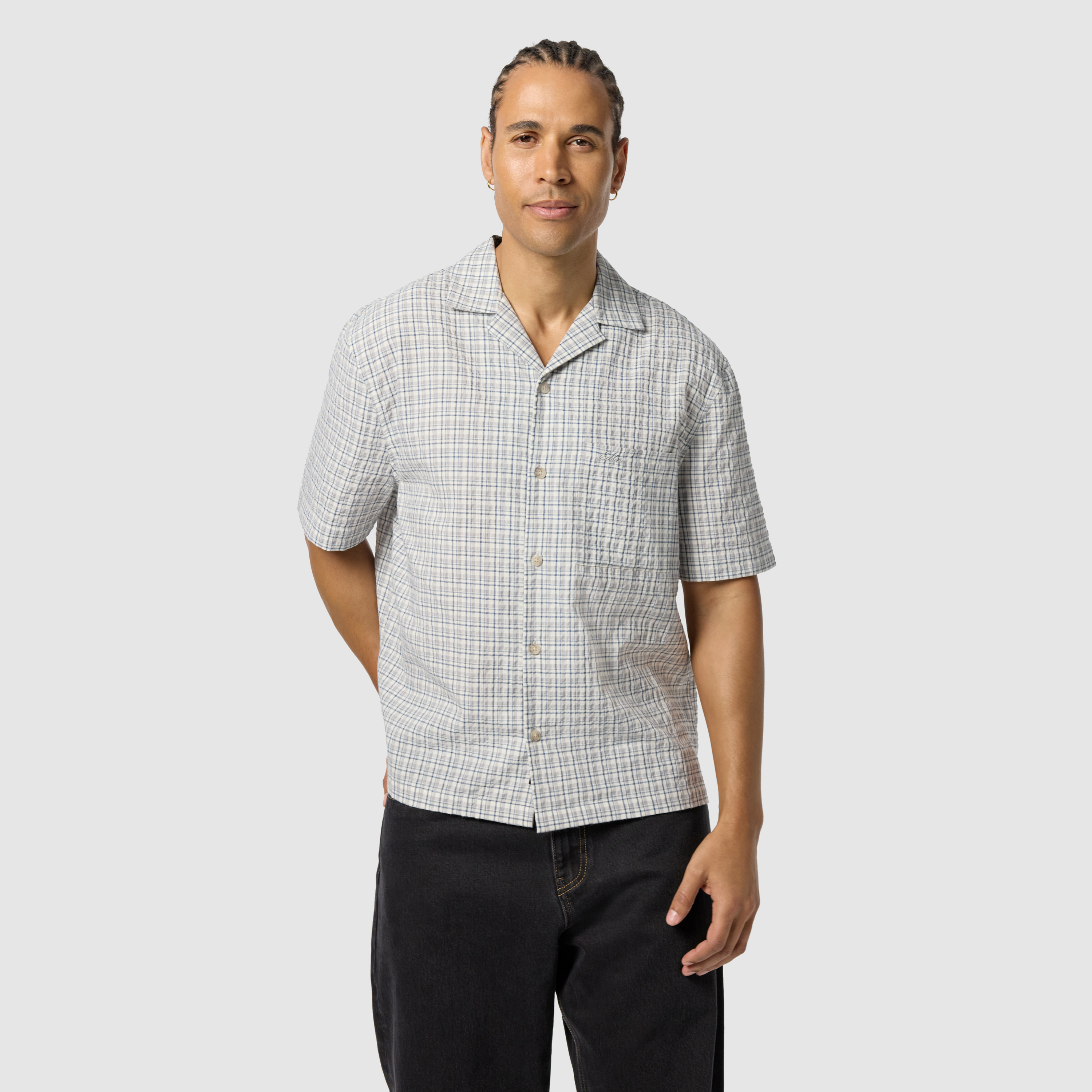Acland Check Boxy Short Sleeve Shirt