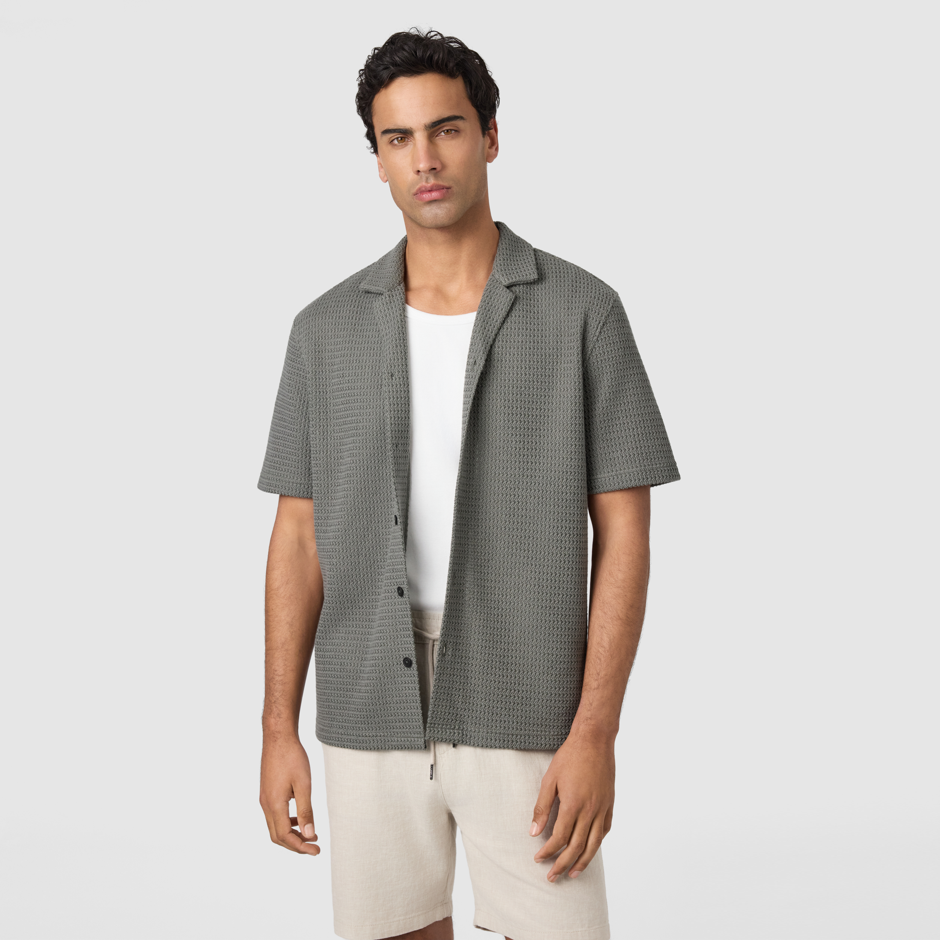 Ashford Textured Short Sleeve Shirt