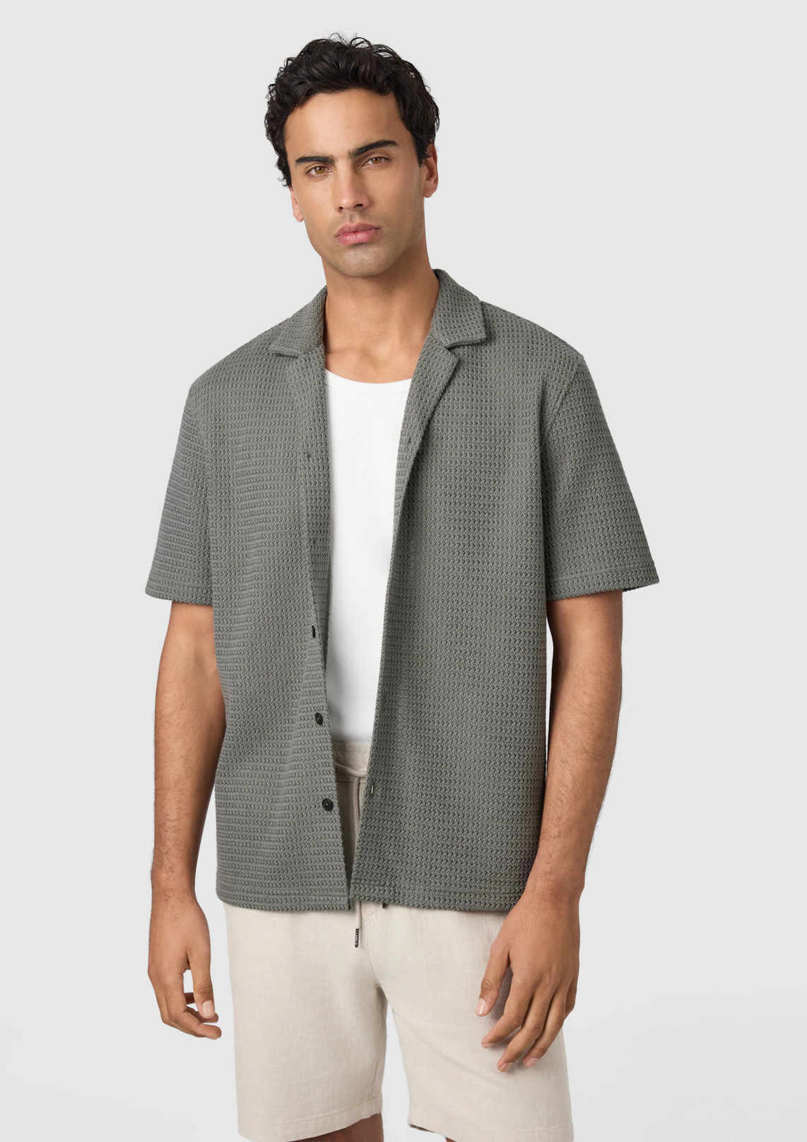 Ashford Textured Short Sleeve Shirt