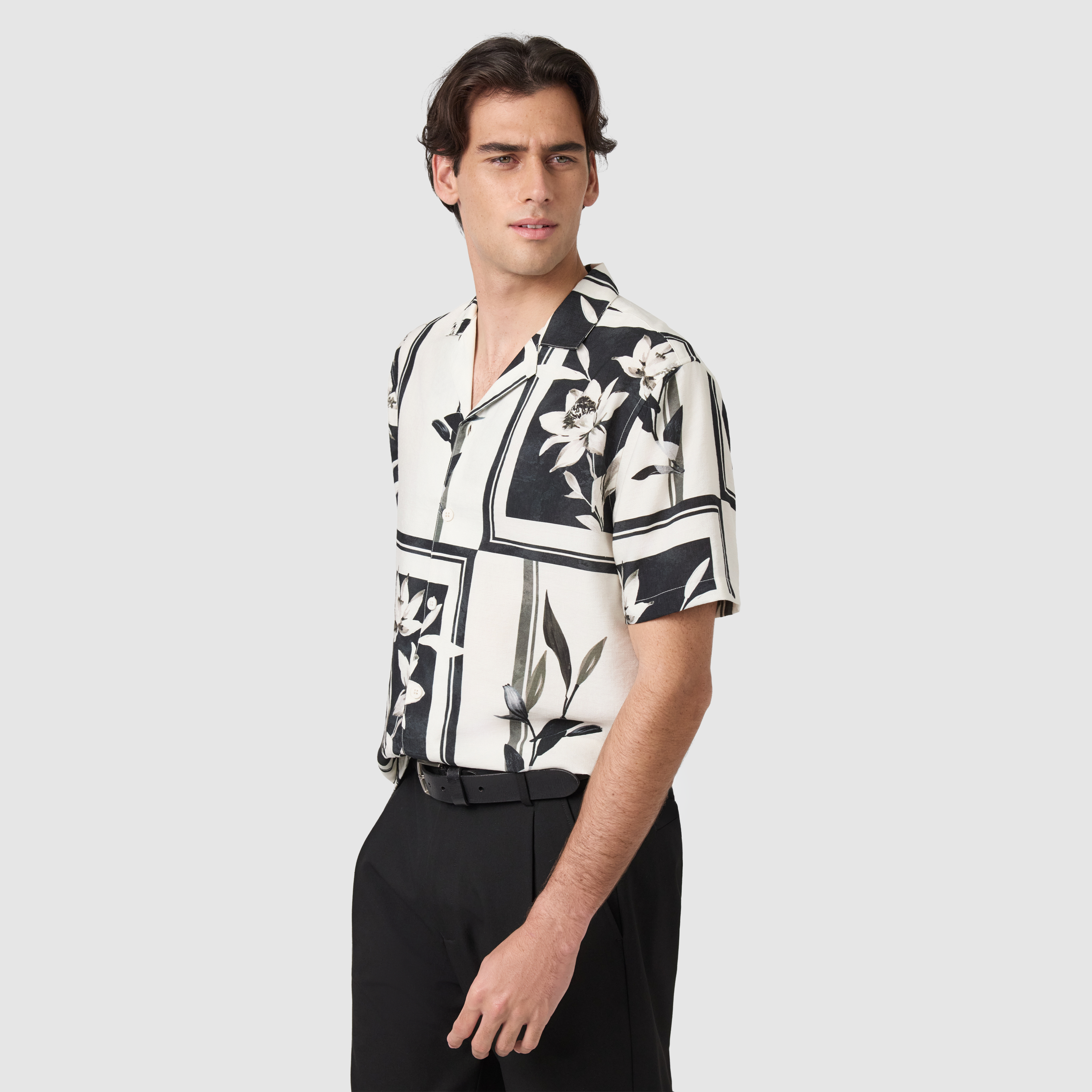 Off White Medlow Printed Short Sleeve Shirt