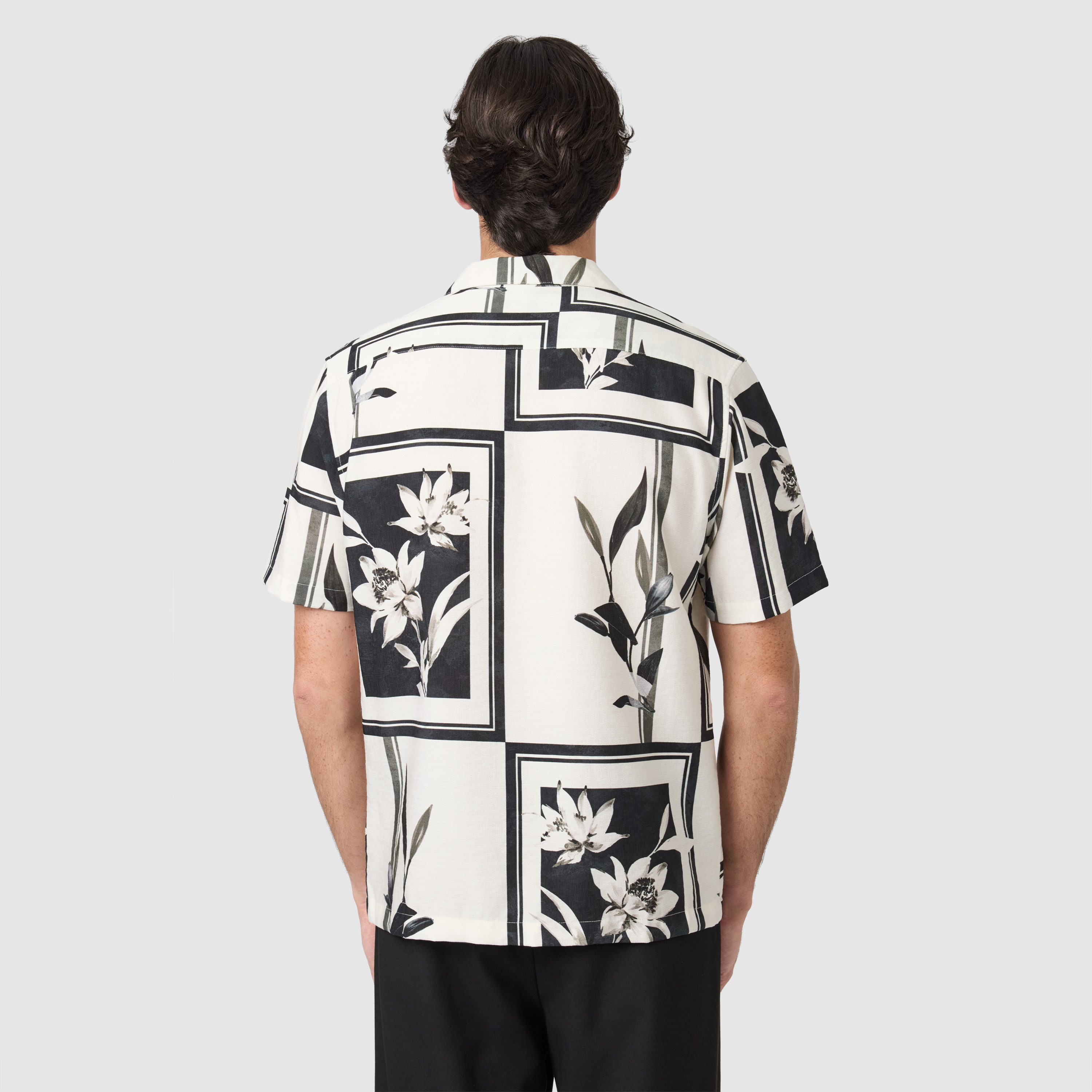 Off White Medlow Printed Short Sleeve Shirt