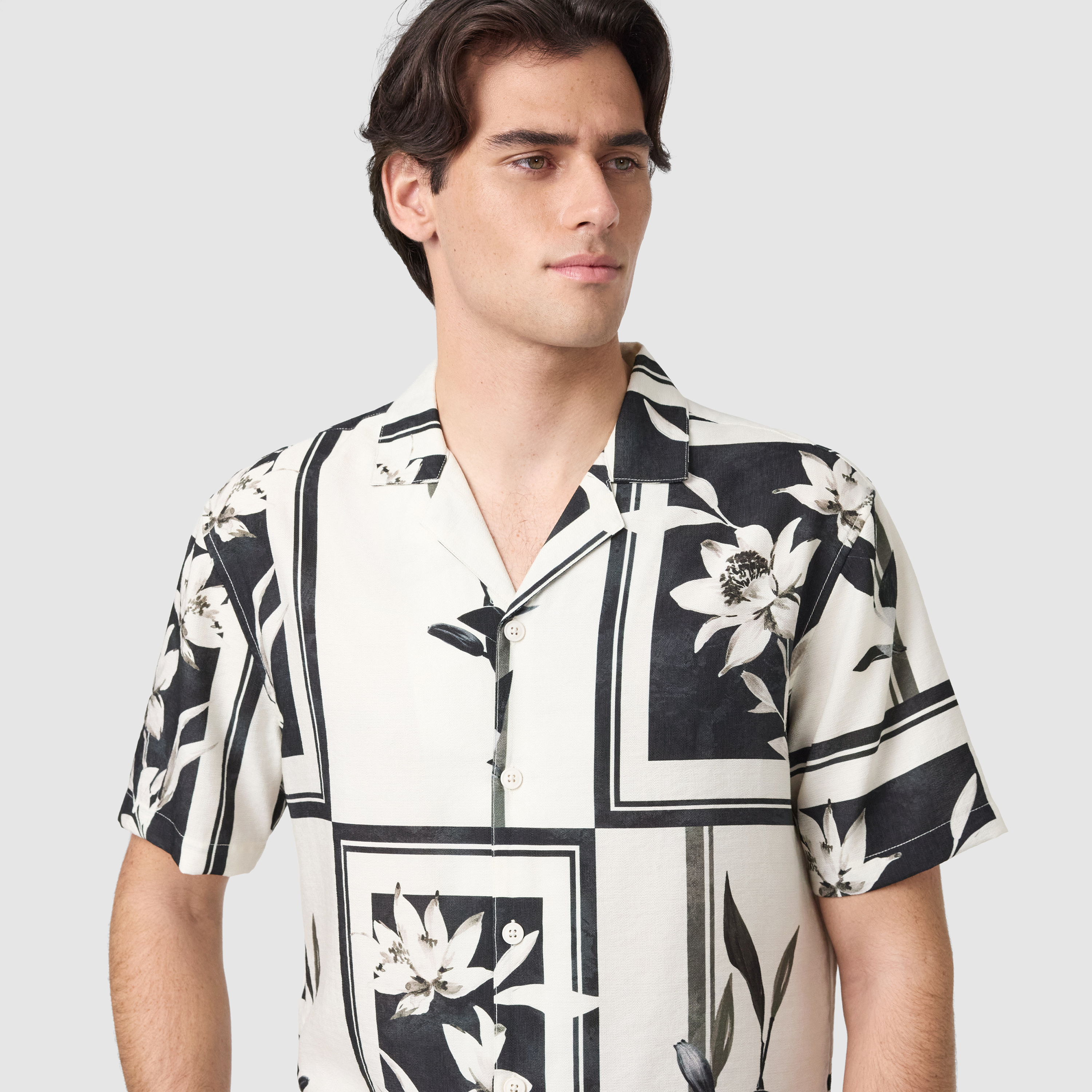 Off White Medlow Printed Short Sleeve Shirt