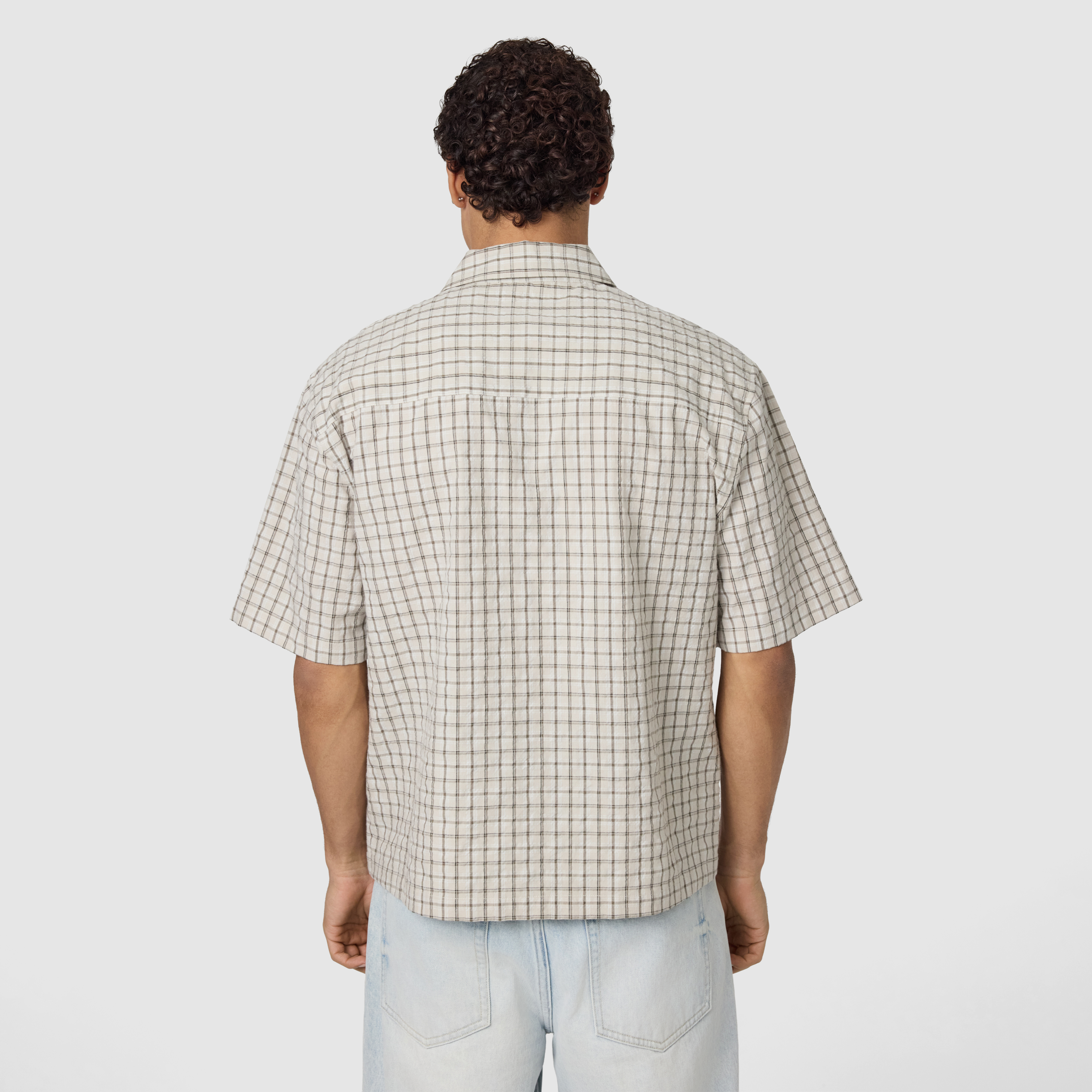 Drift Check Boxy Fit Short Sleeve Shirt