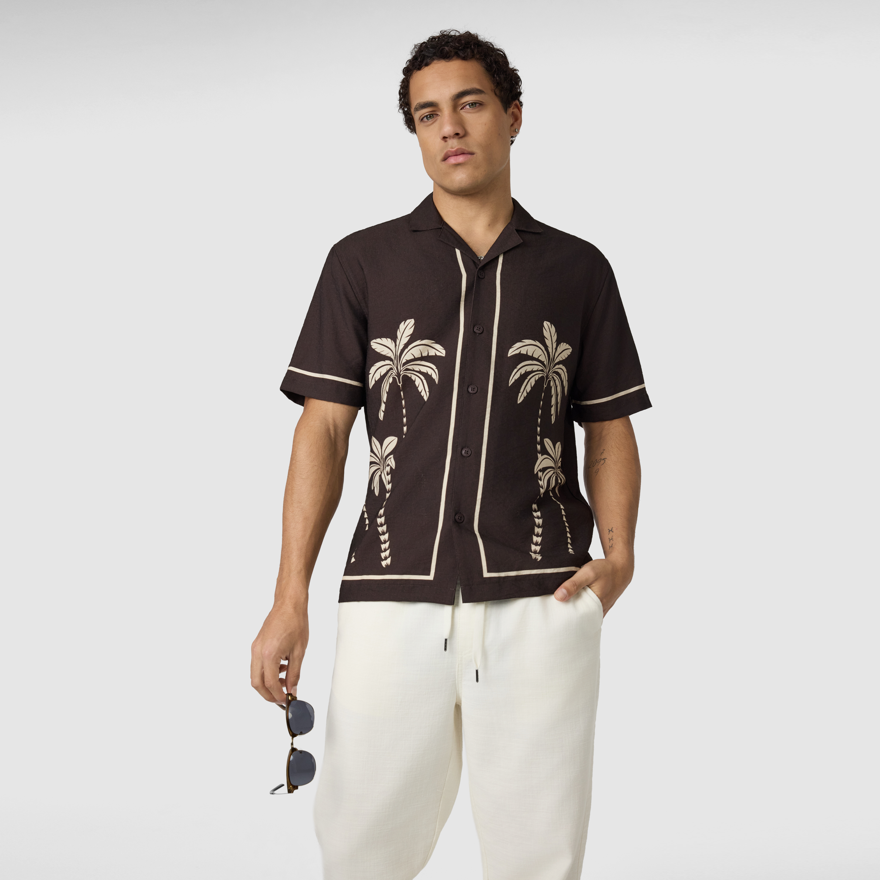 Palmway Printed Short Sleeve Shirt