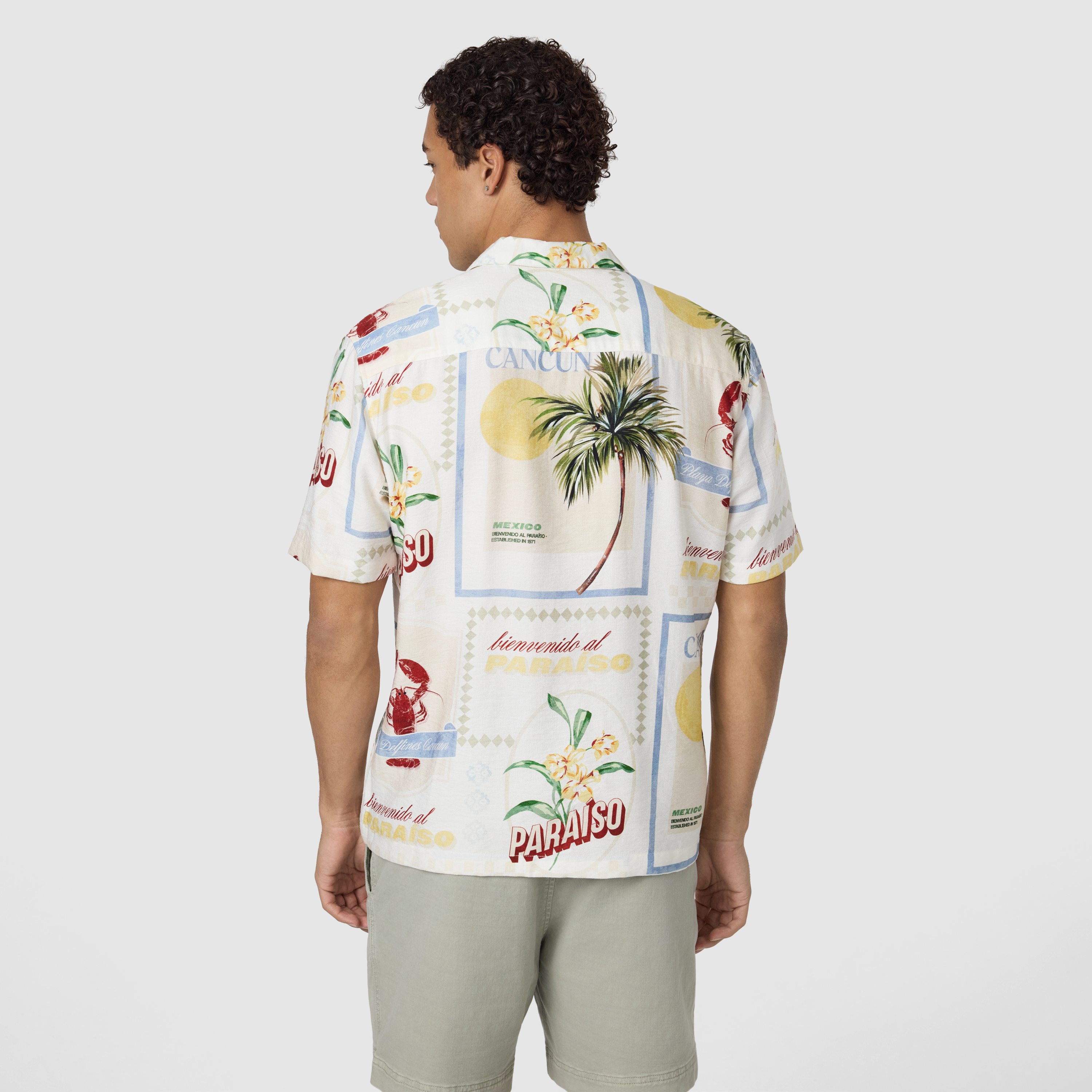 Off White Kessler Print Short Sleeve Shirt