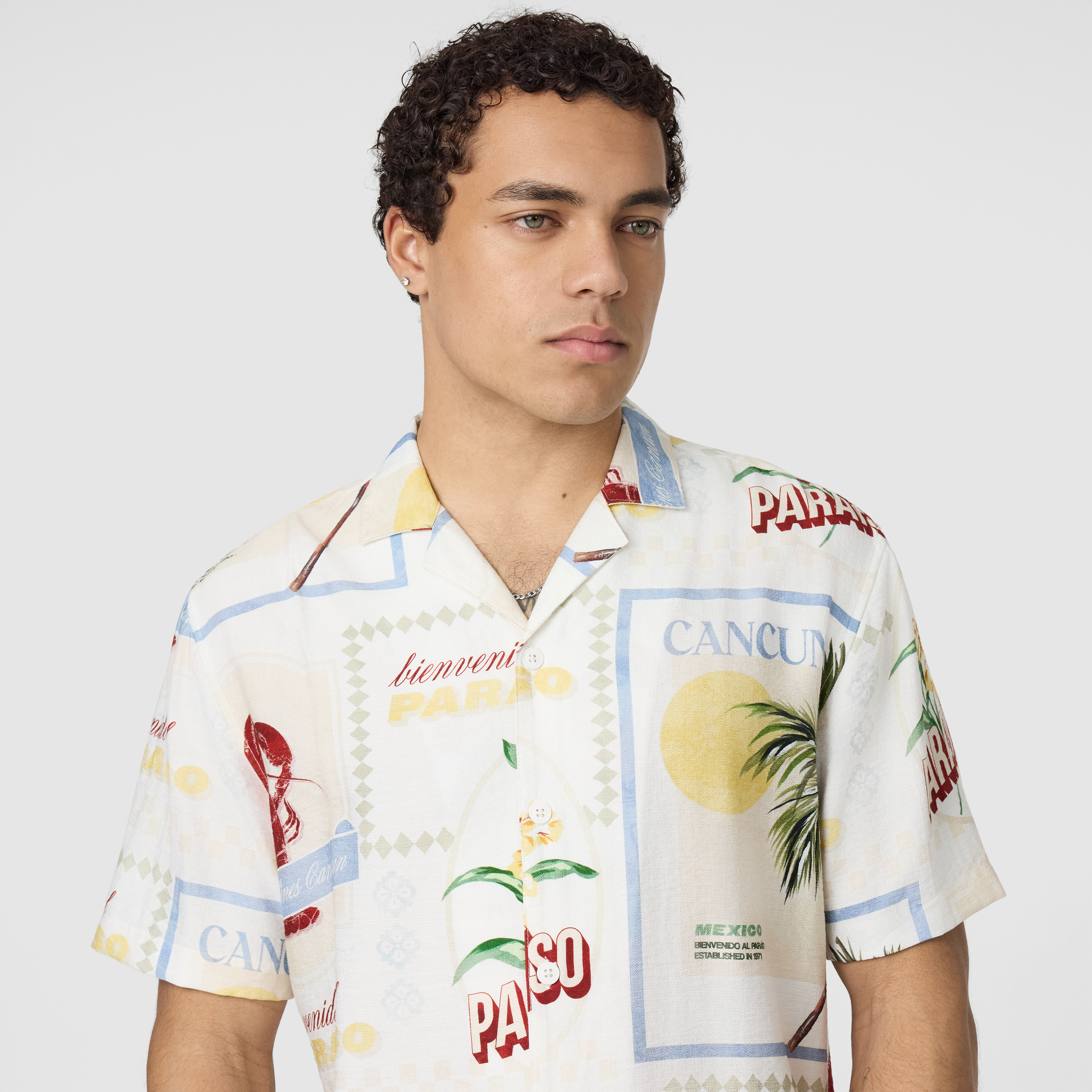 Off White Kessler Print Short Sleeve Shirt