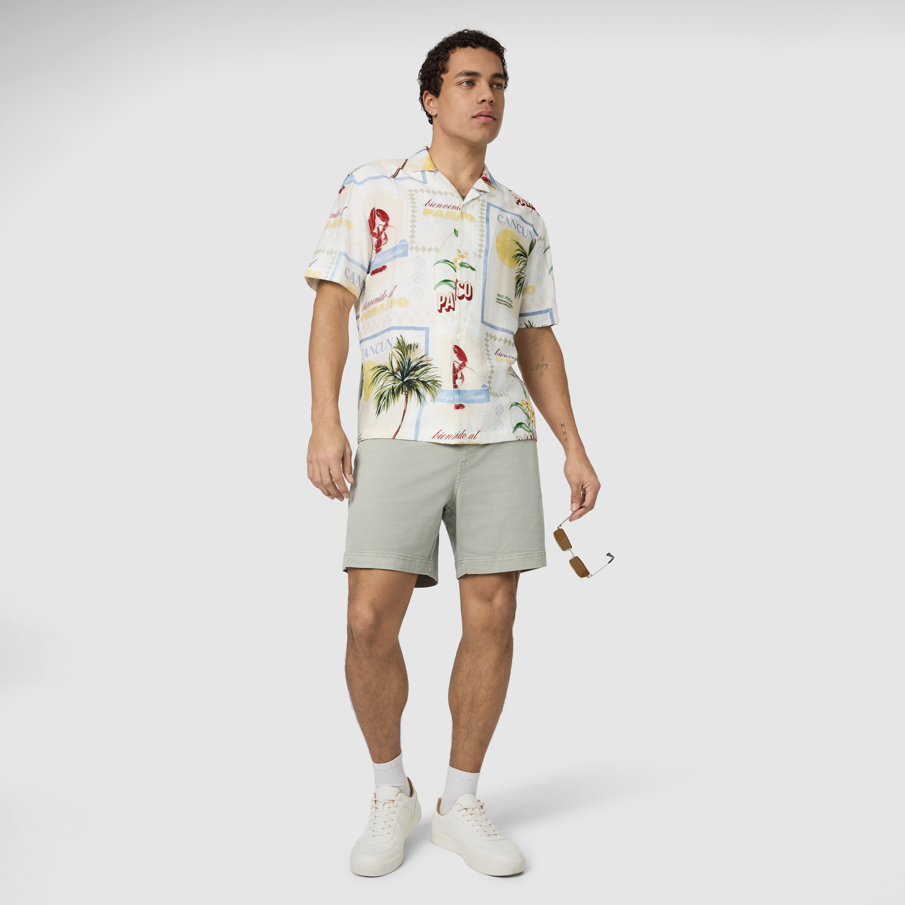 Off White Kessler Print Short Sleeve Shirt