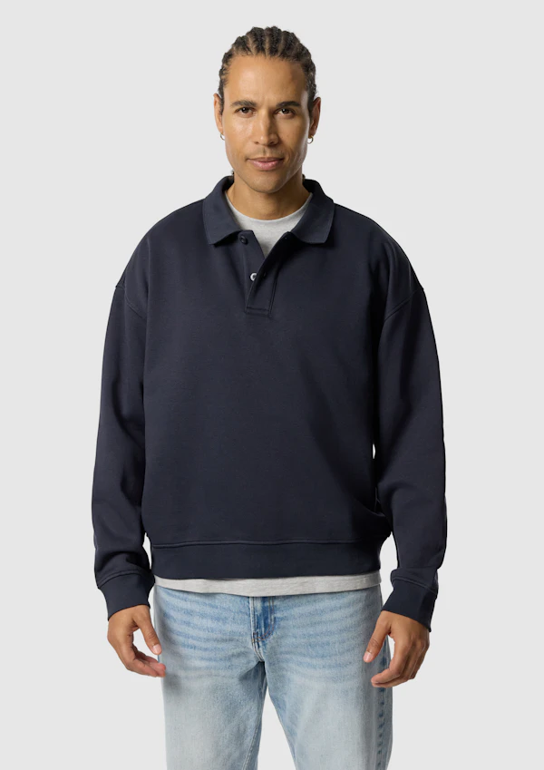 Vincent Relaxed Polo Sweat