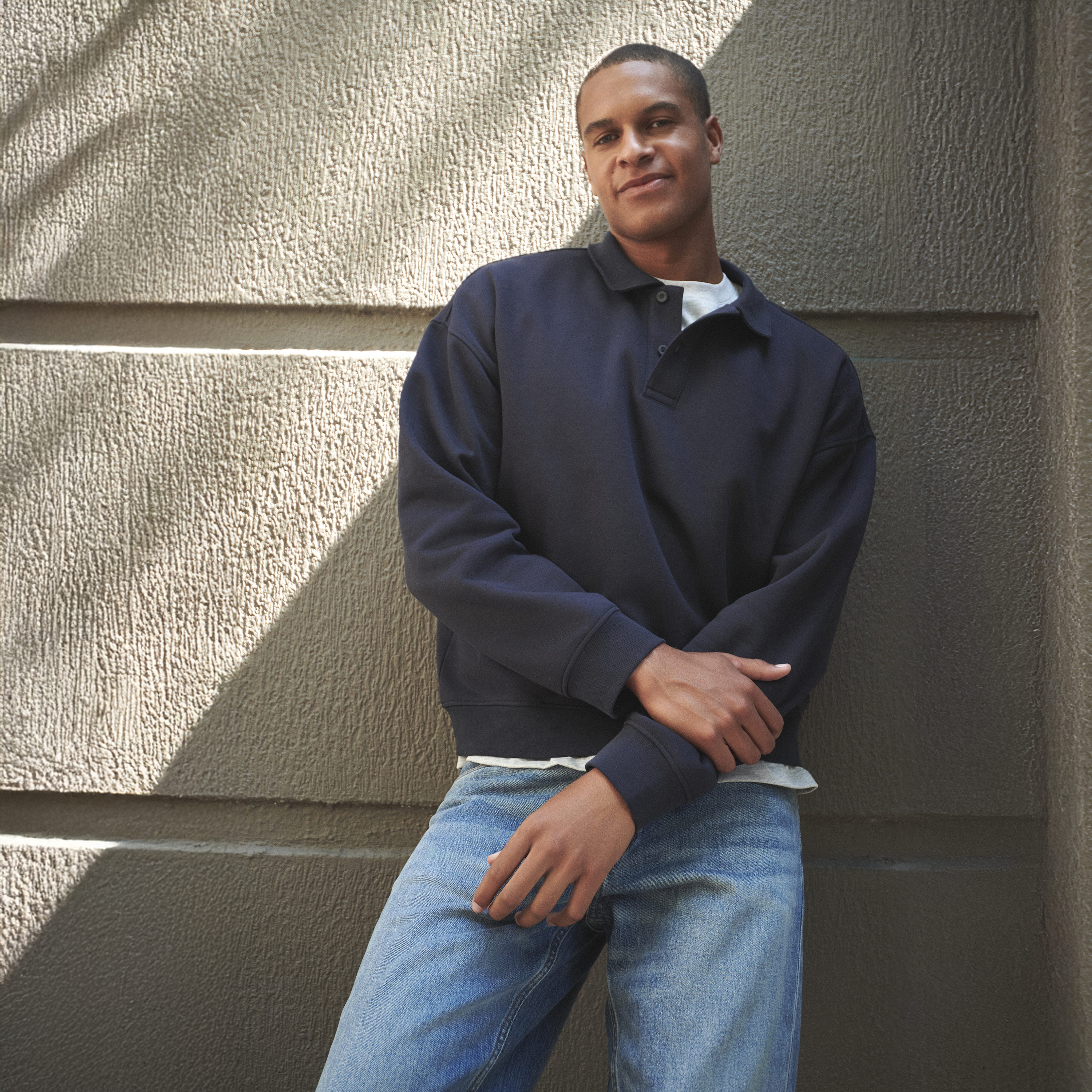 Vincent Relaxed Polo Sweat