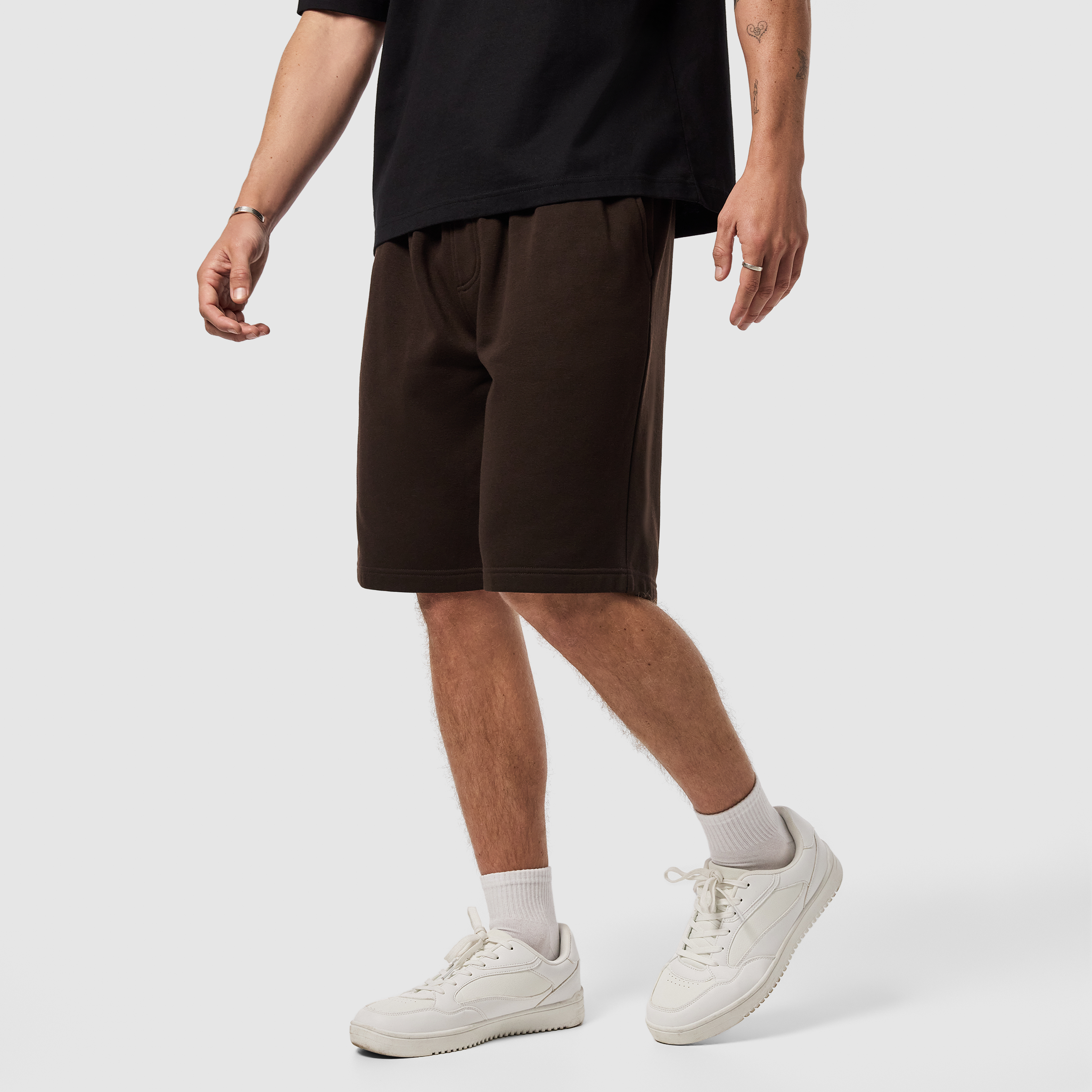 Brown Ace Sweat Short
