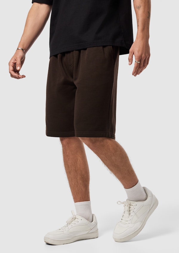 Brown Ace Sweat Short