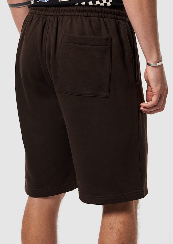 Brown Ace Sweat Short