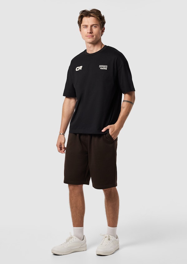 Brown Ace Sweat Short