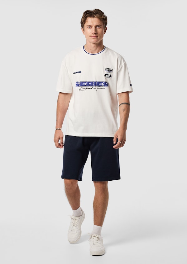 Navy Ace Sweat Short