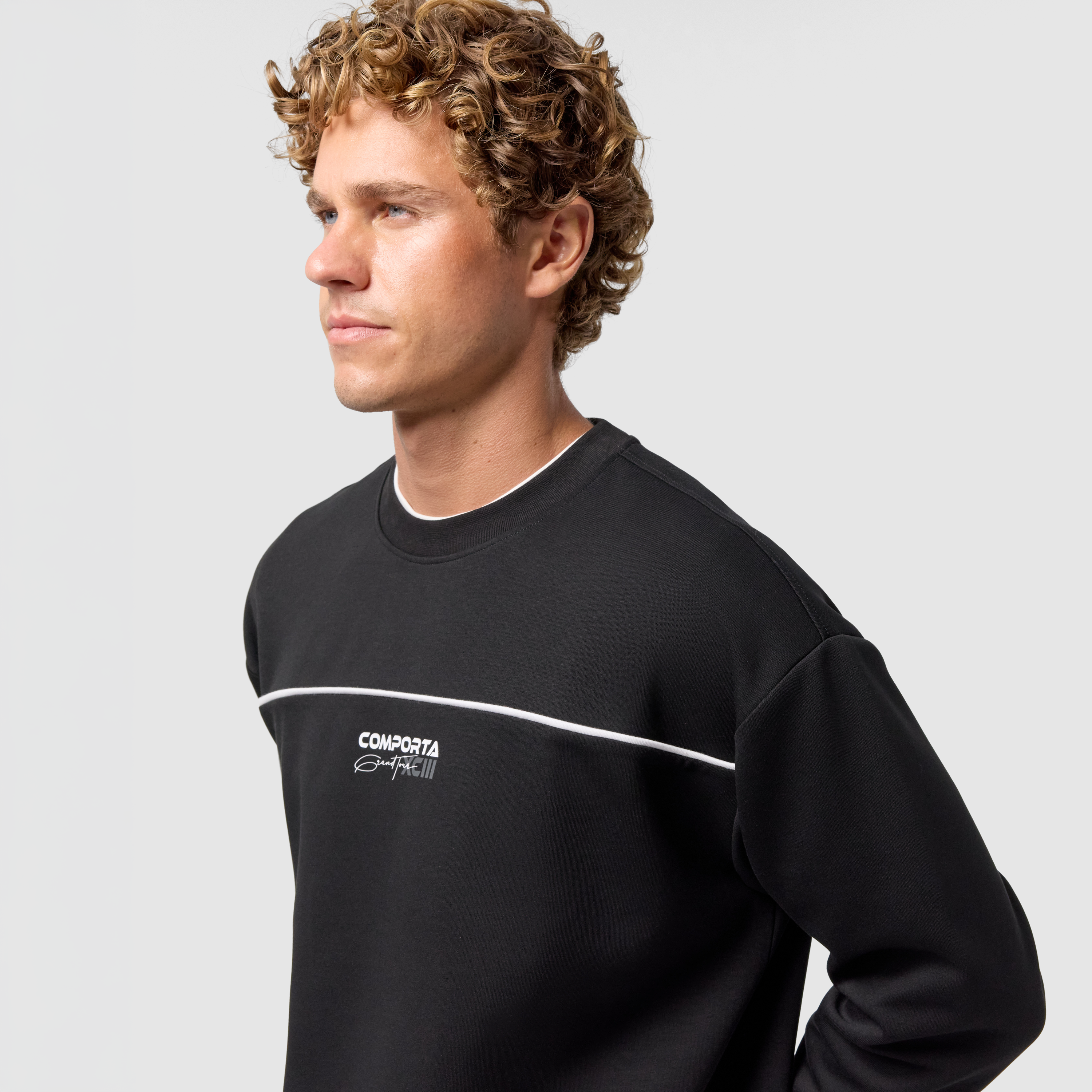 Black Comporta Crew Sweat