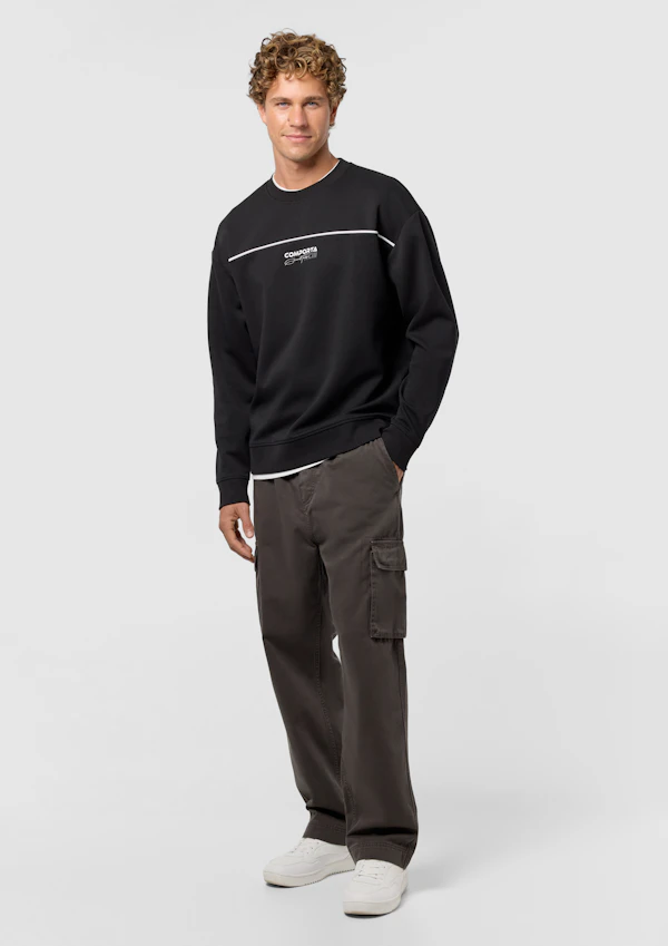 Black Comporta Crew Sweat