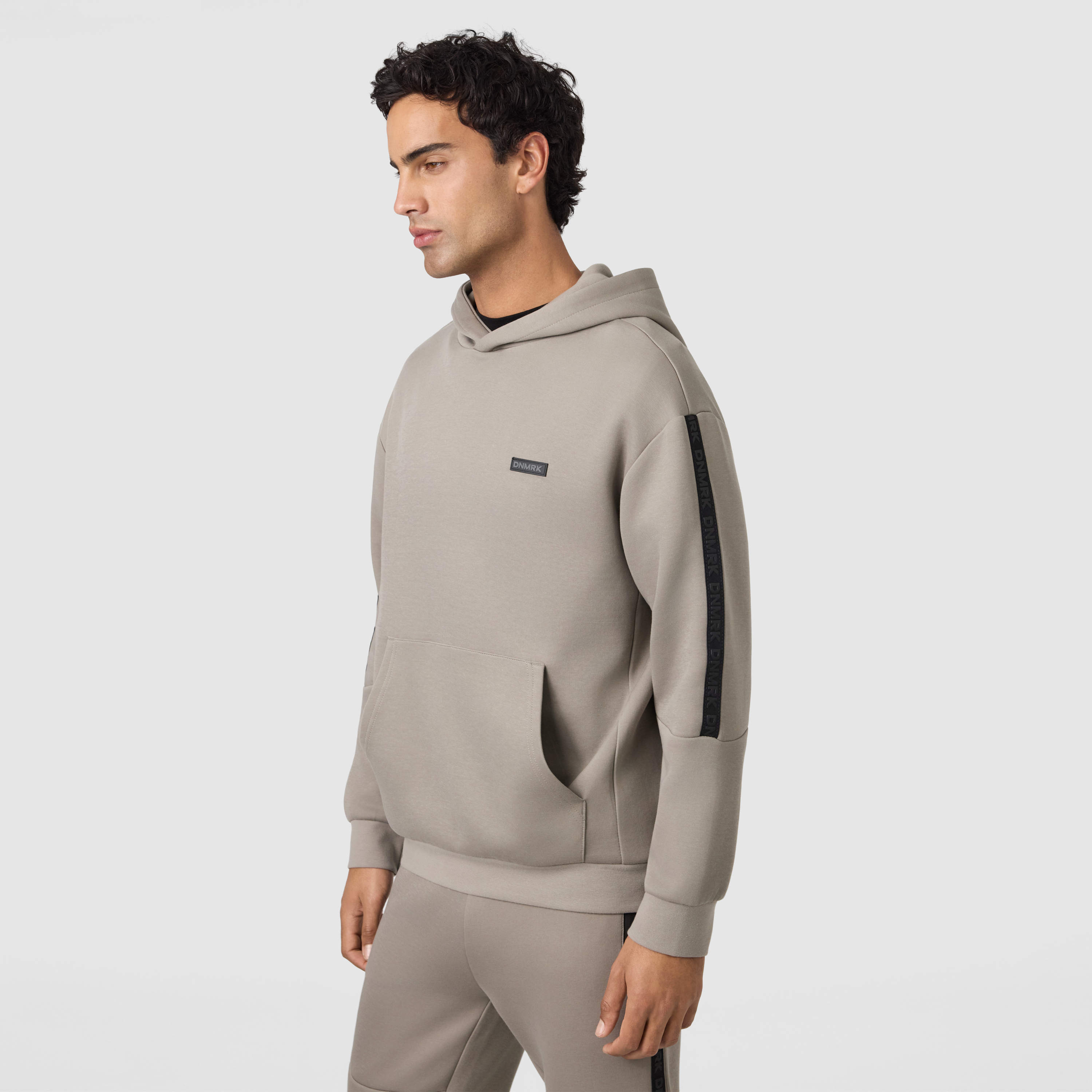 Light Brown Dnmrk Hooded Sweat