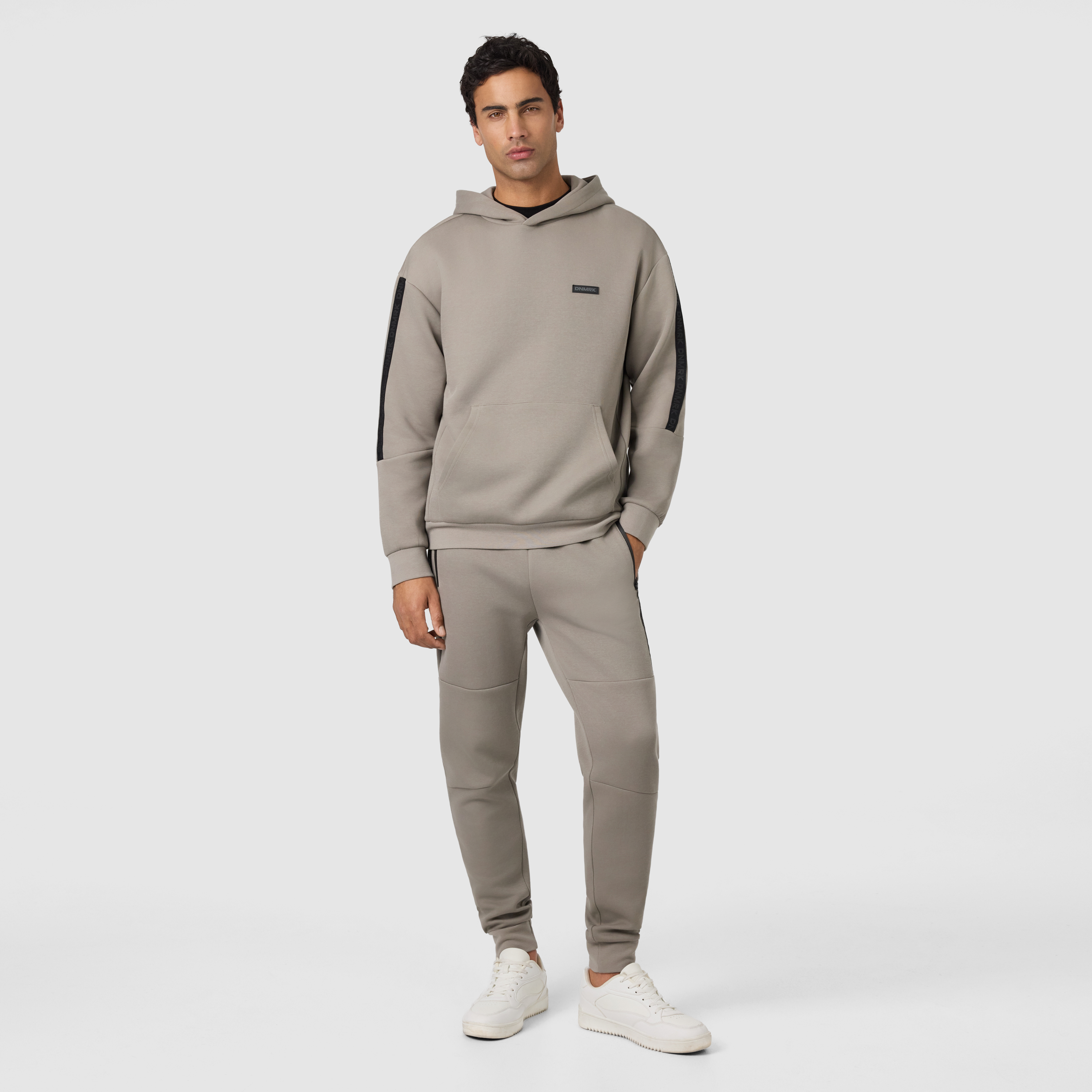 Light Brown Dnmrk Hooded Sweat
