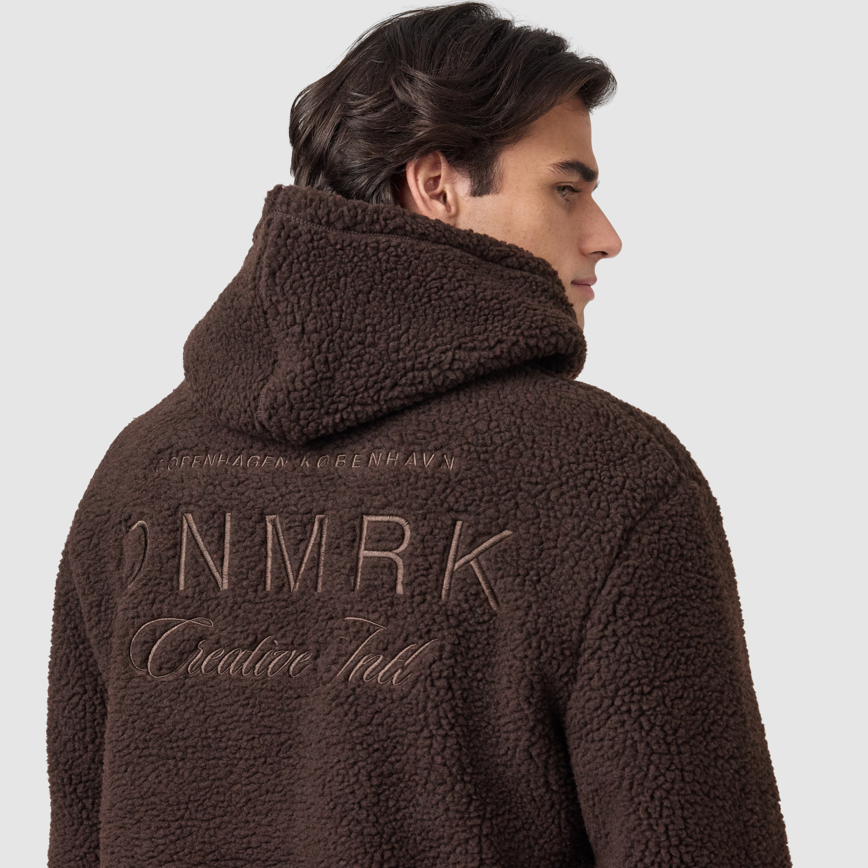 Chocolate Teddy Fleece Hooded Sweat