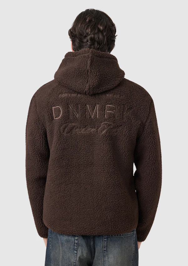 Chocolate Teddy Fleece Hooded Sweat